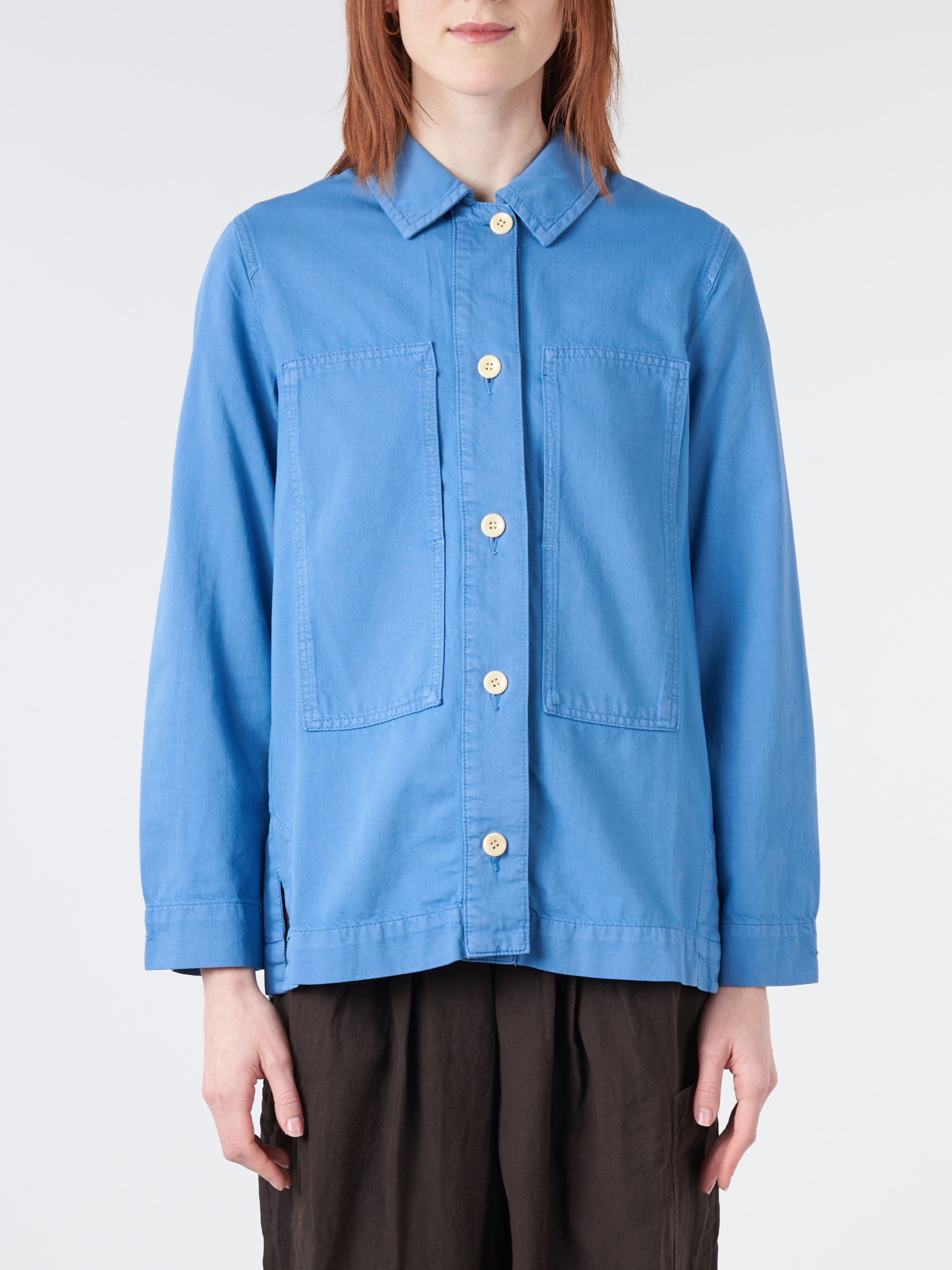 Garment Dyed Denim Shirt