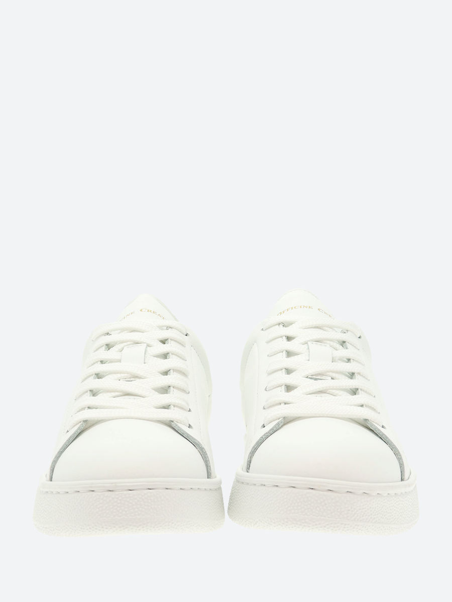 スニーカー OFFICINE CREATIVE Sneakers & Slip-On (MOWER 110 BIANCO) Women's White Leather Sneakers: MOWER 110 – Officine Creative