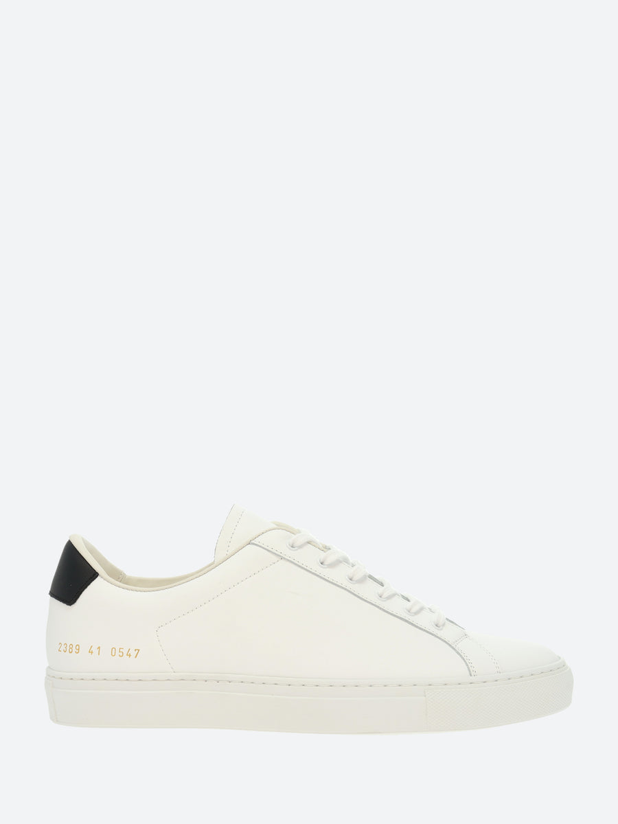 【Common Projects】 SS24 RETRO CLASSIC SNEAKER 2389 0547 Common Projects - Retro Classic in White and Black – gravitypope