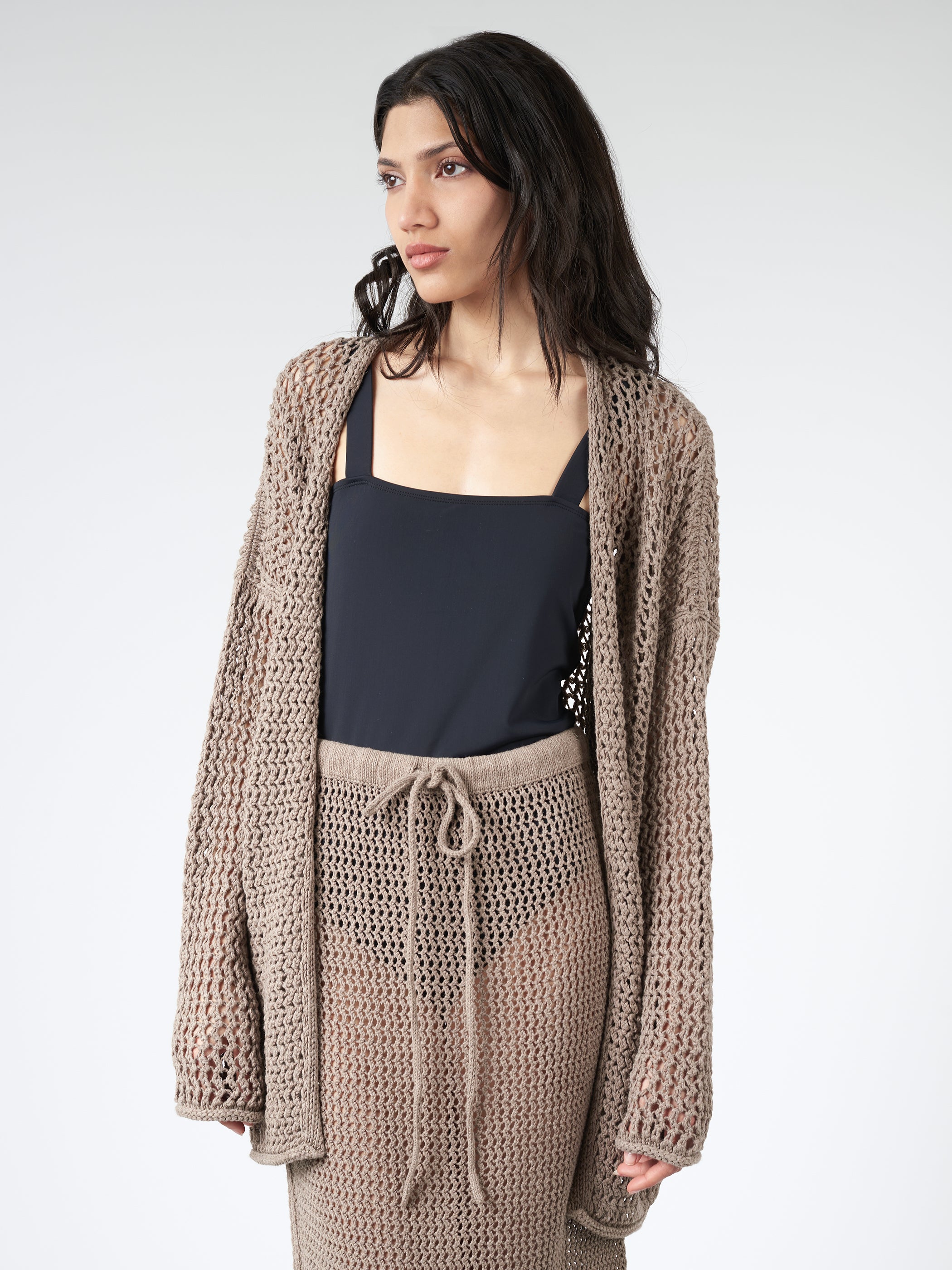 Big Net Cardigan