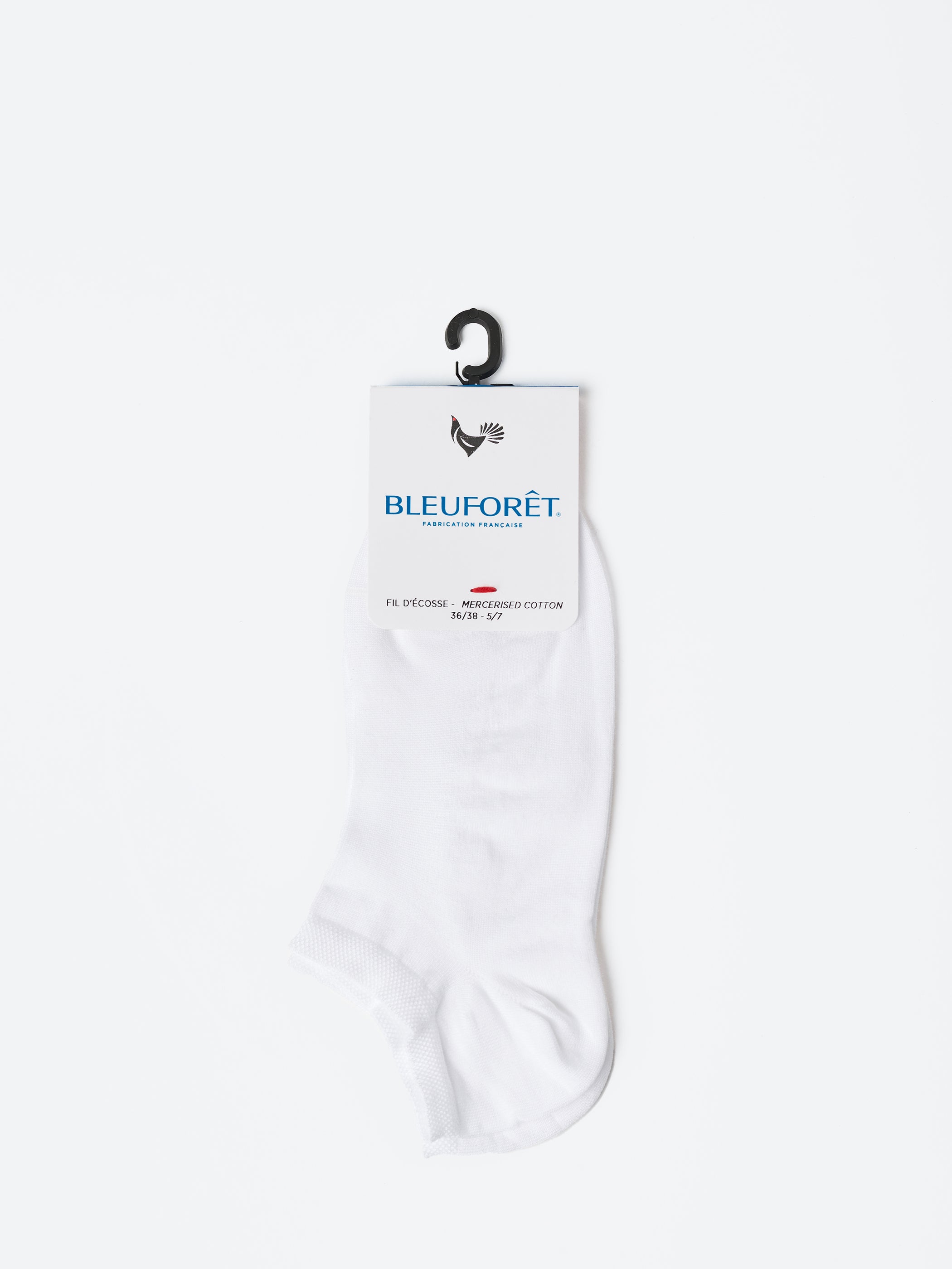 Mercerized Cotton Low-Cut Socks