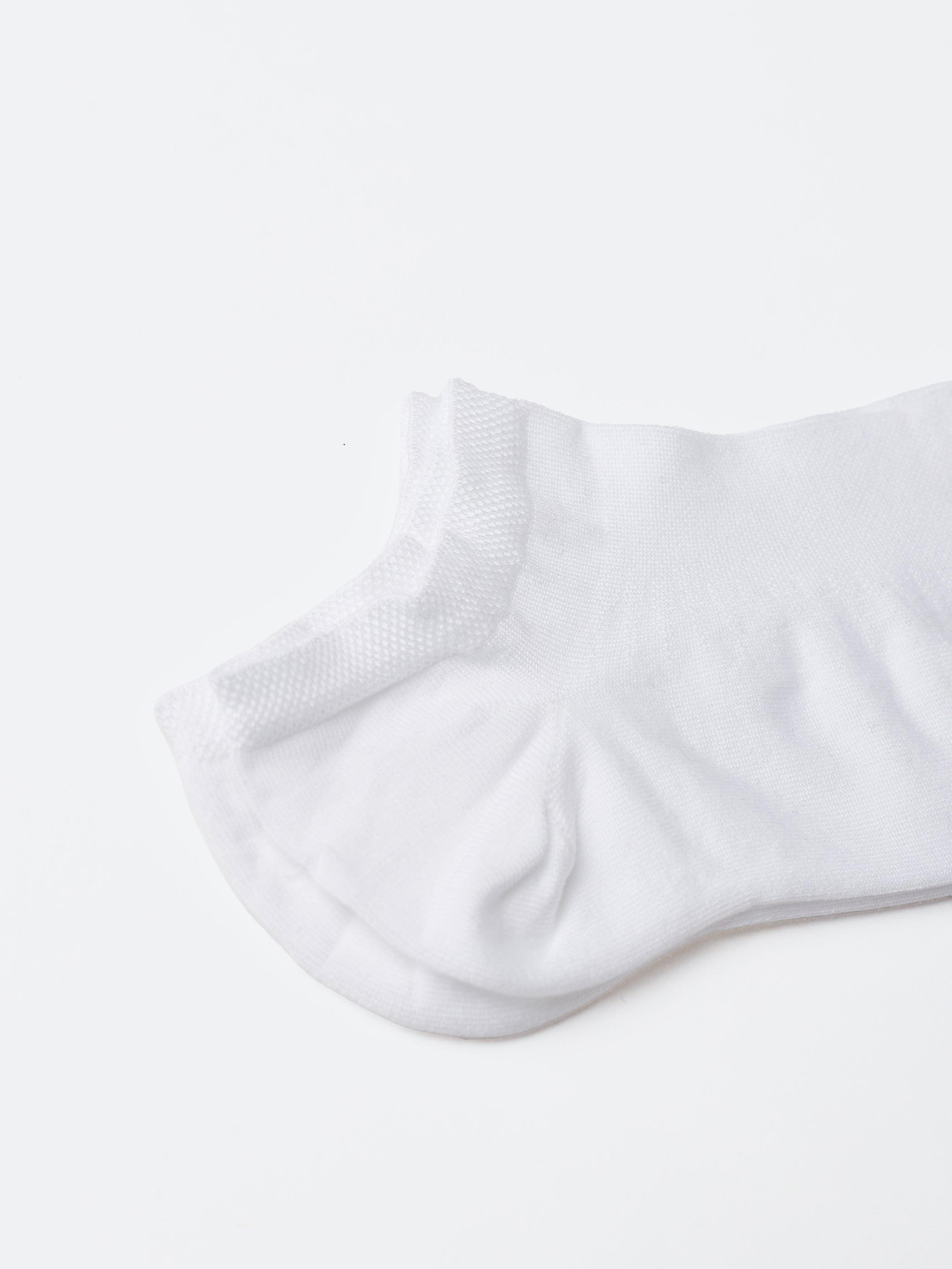 Mercerized Cotton Low-Cut Socks