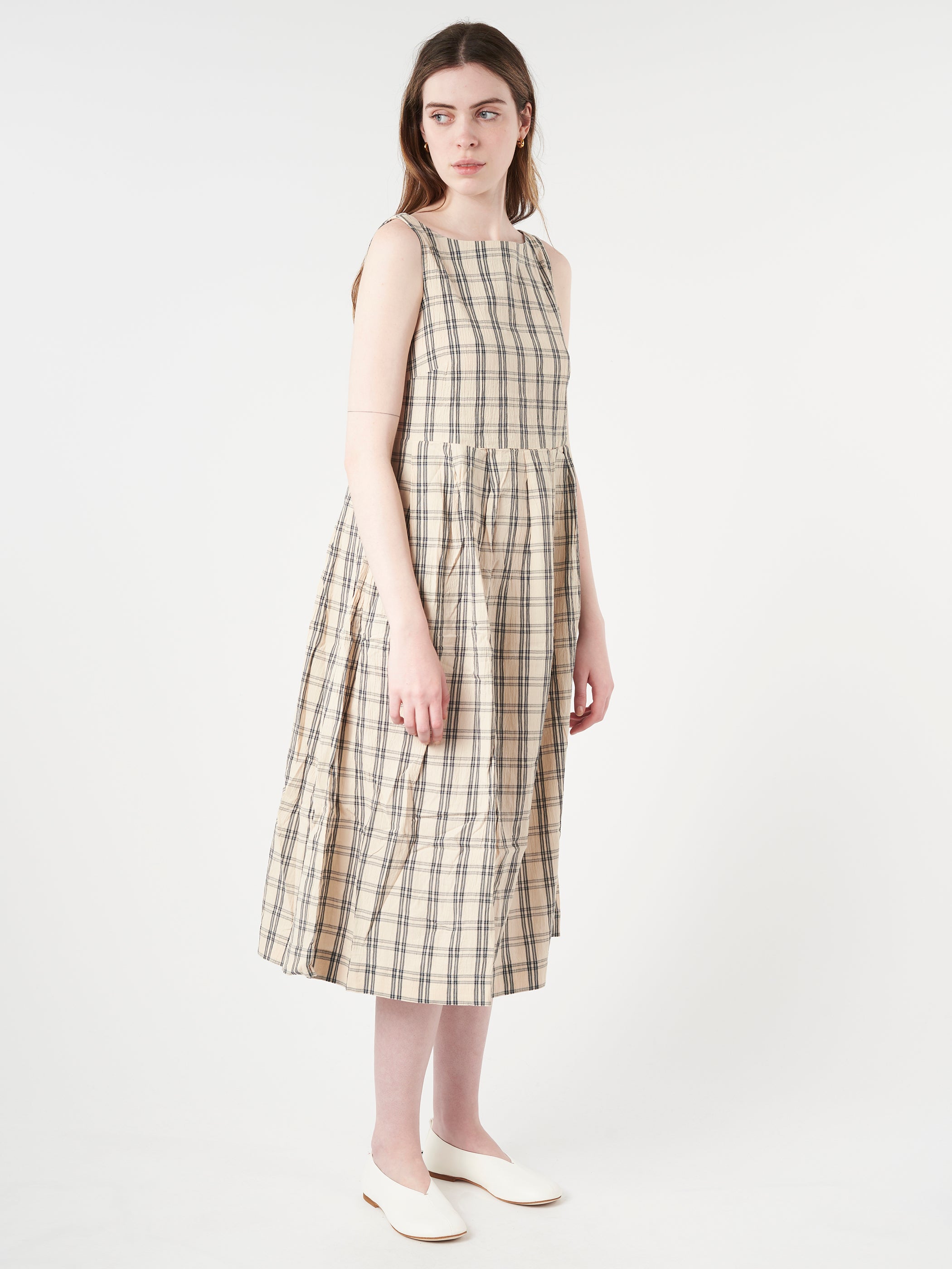 Iku Check Dress