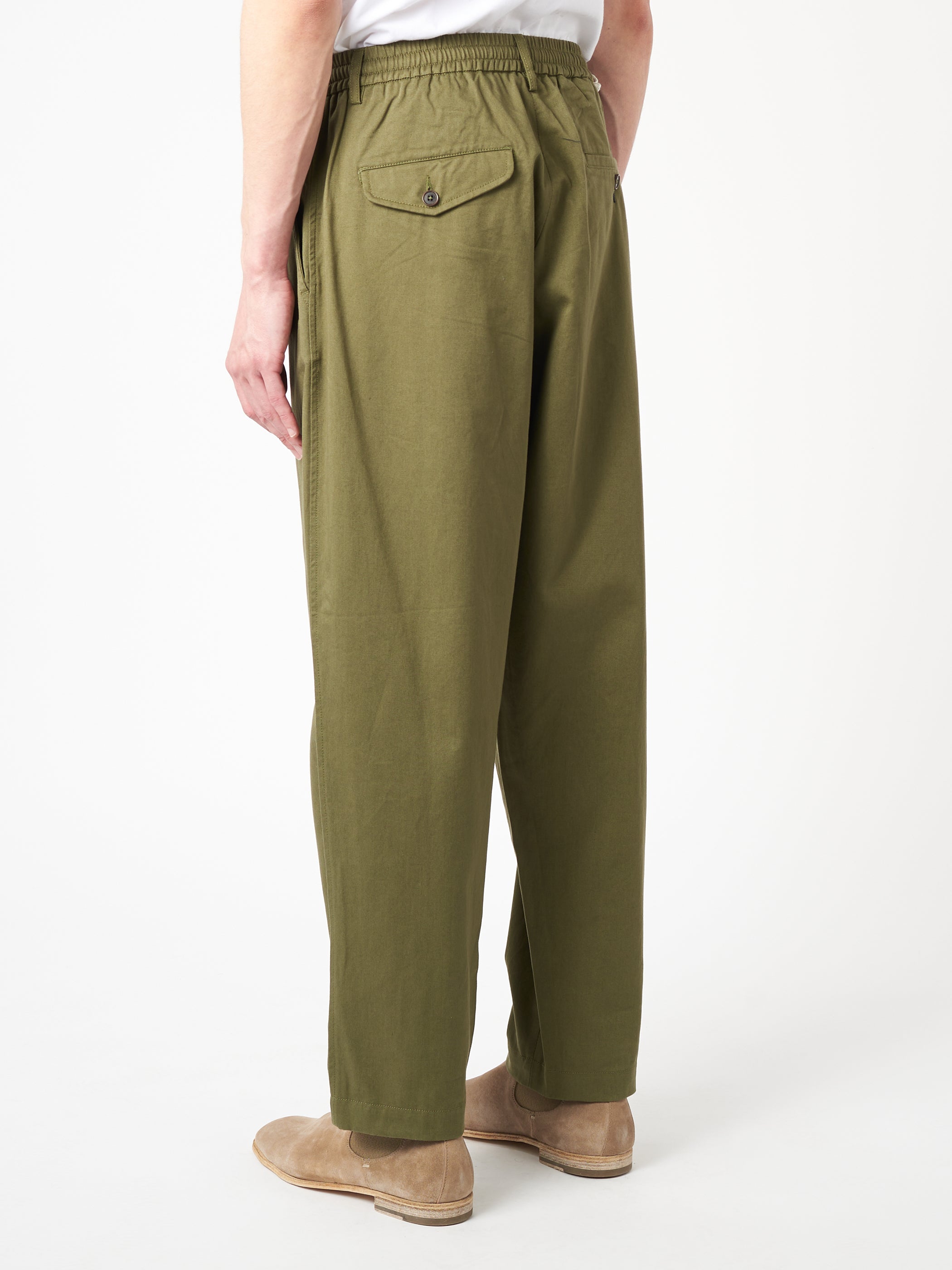 Pleated Track Pant