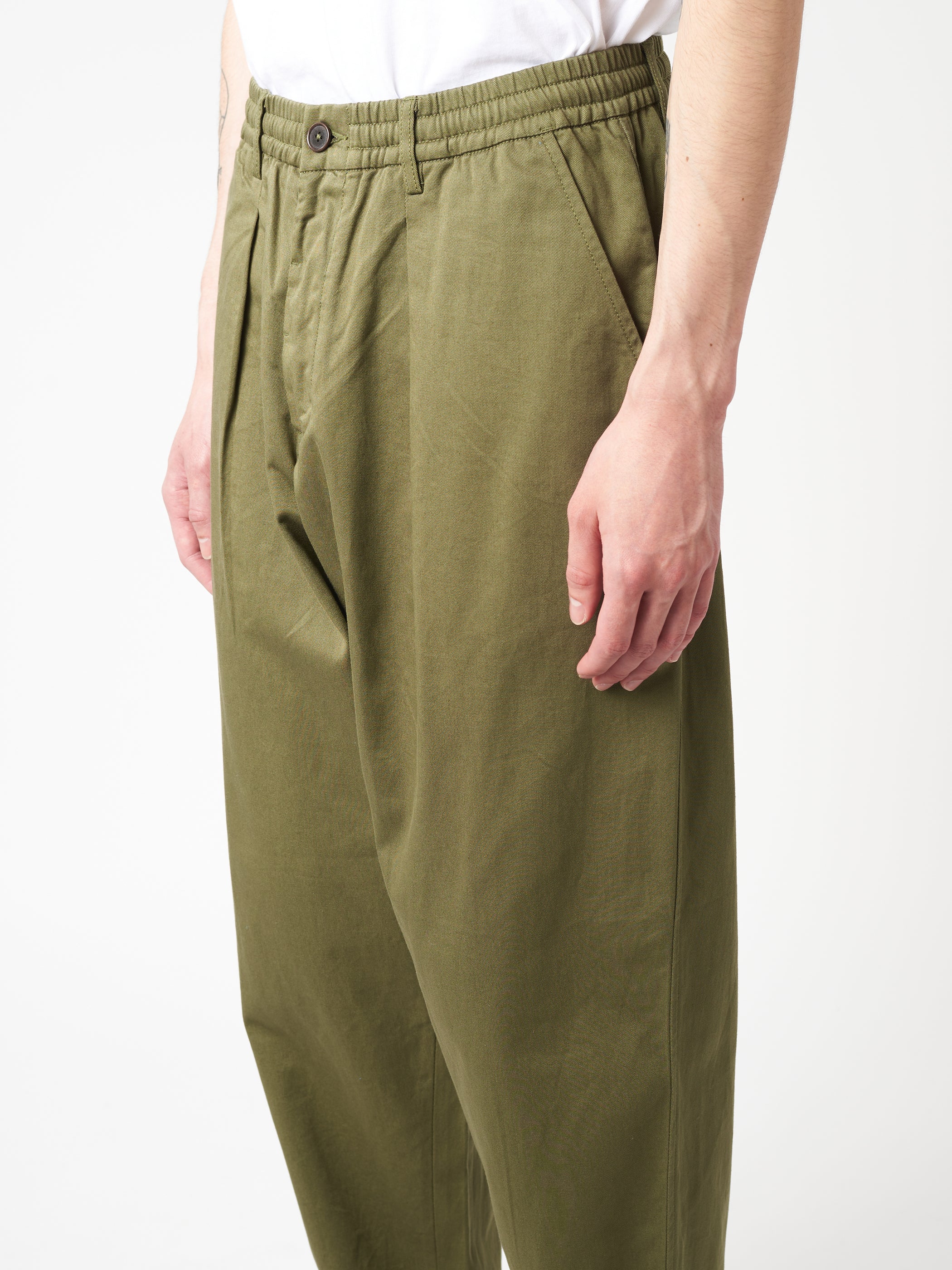 Pleated Track Pant