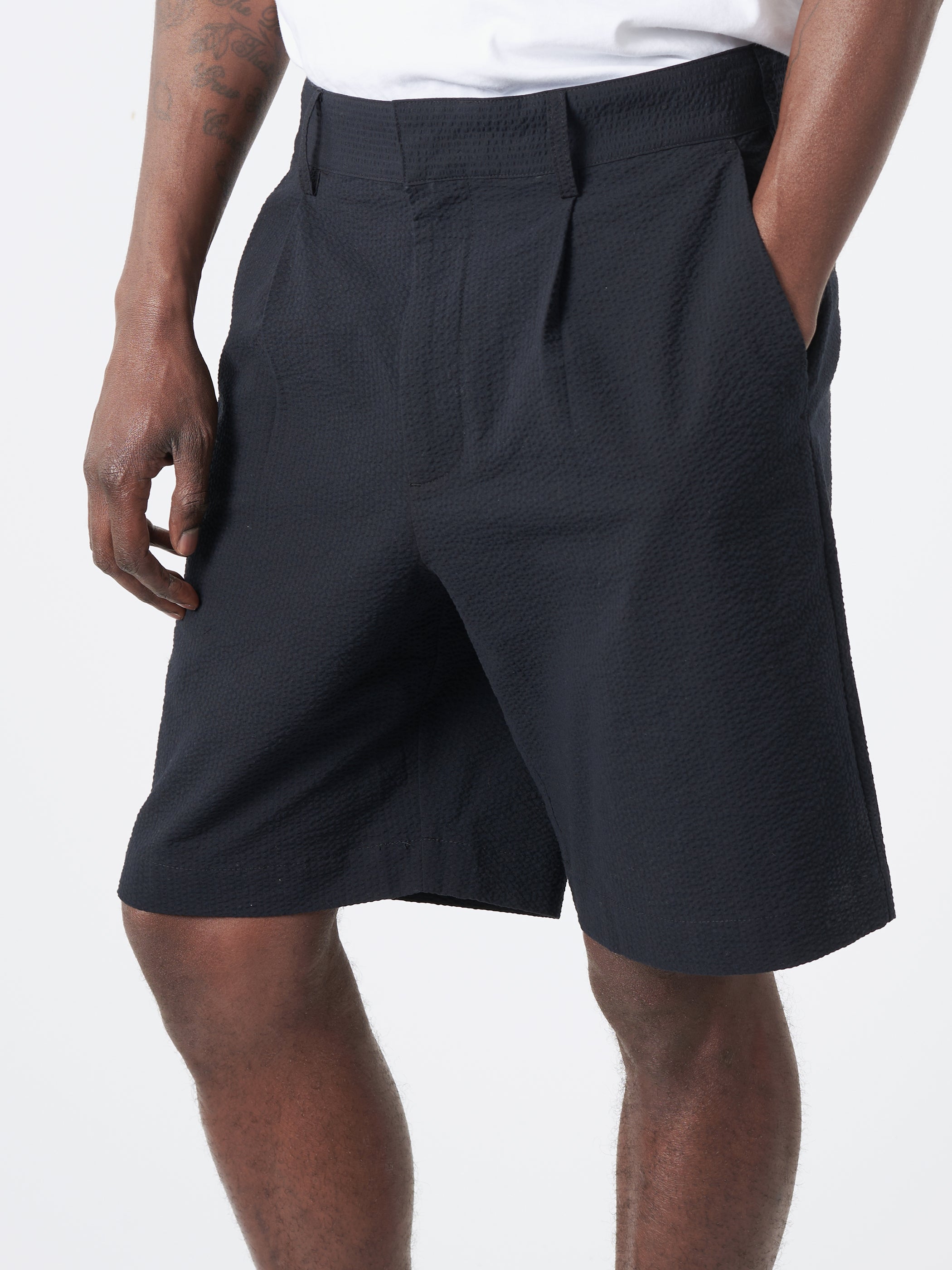 Linton Pleat Short