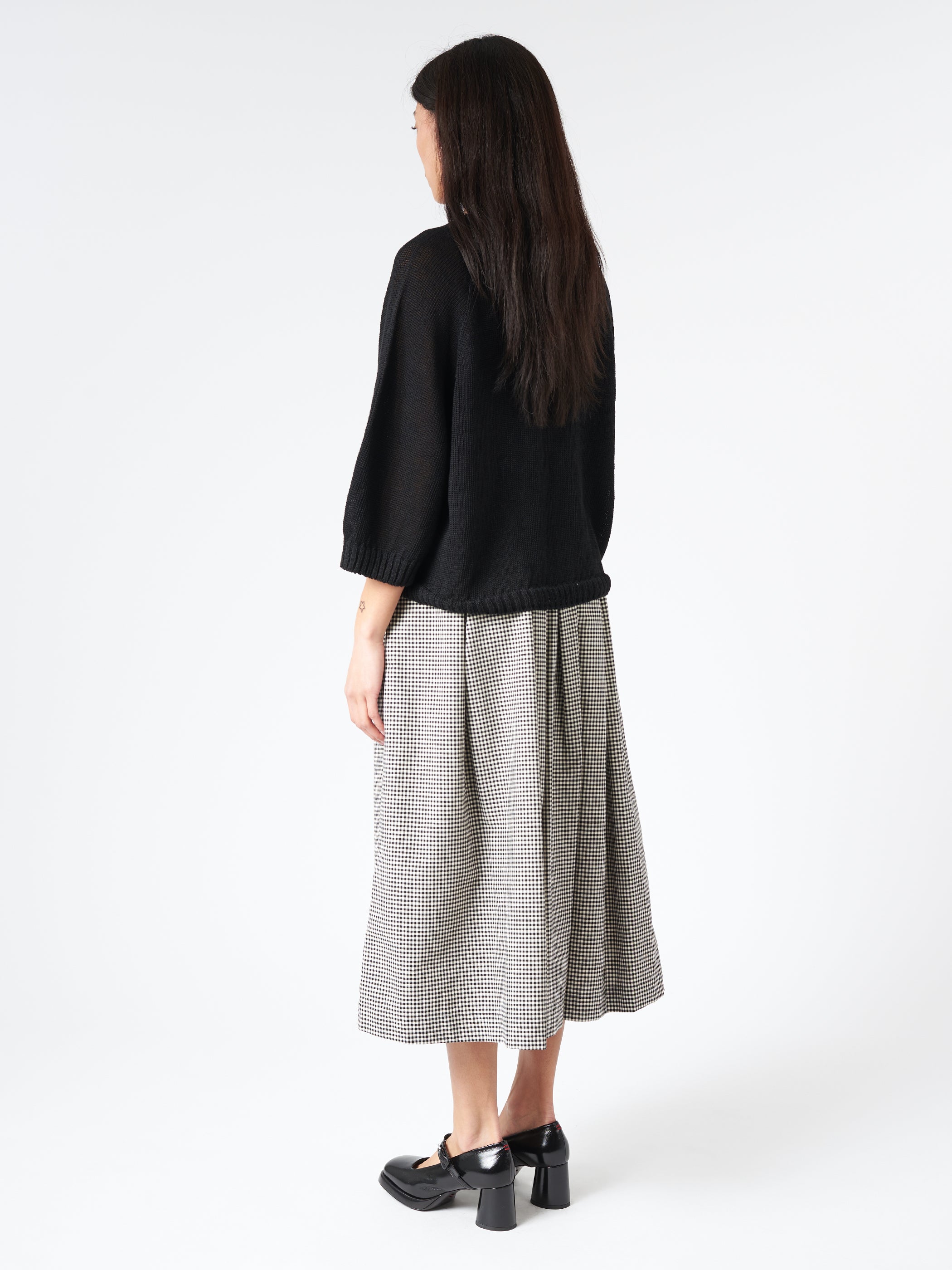 Linen Knit Pullover