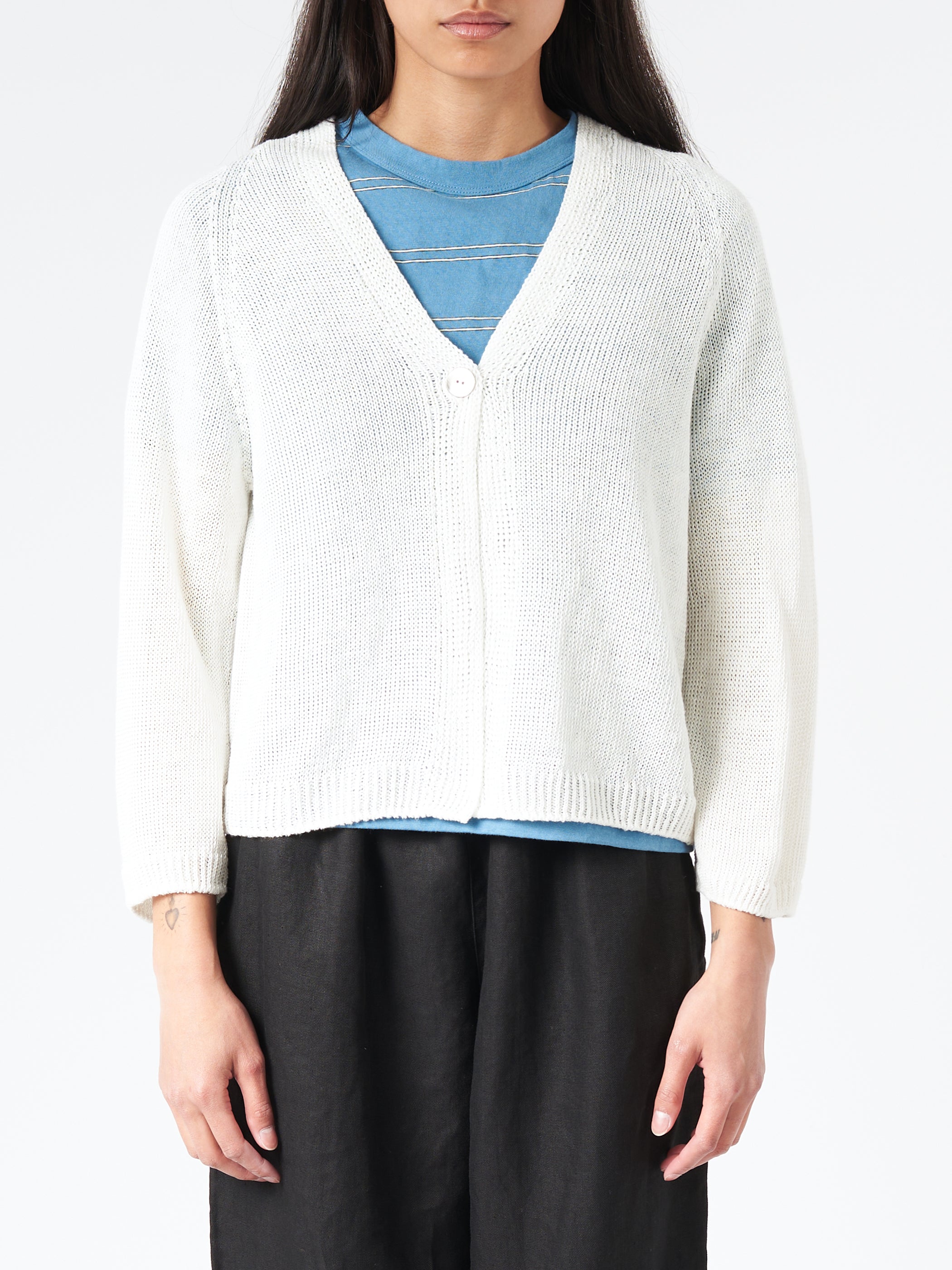 Linen Knit Cardigan