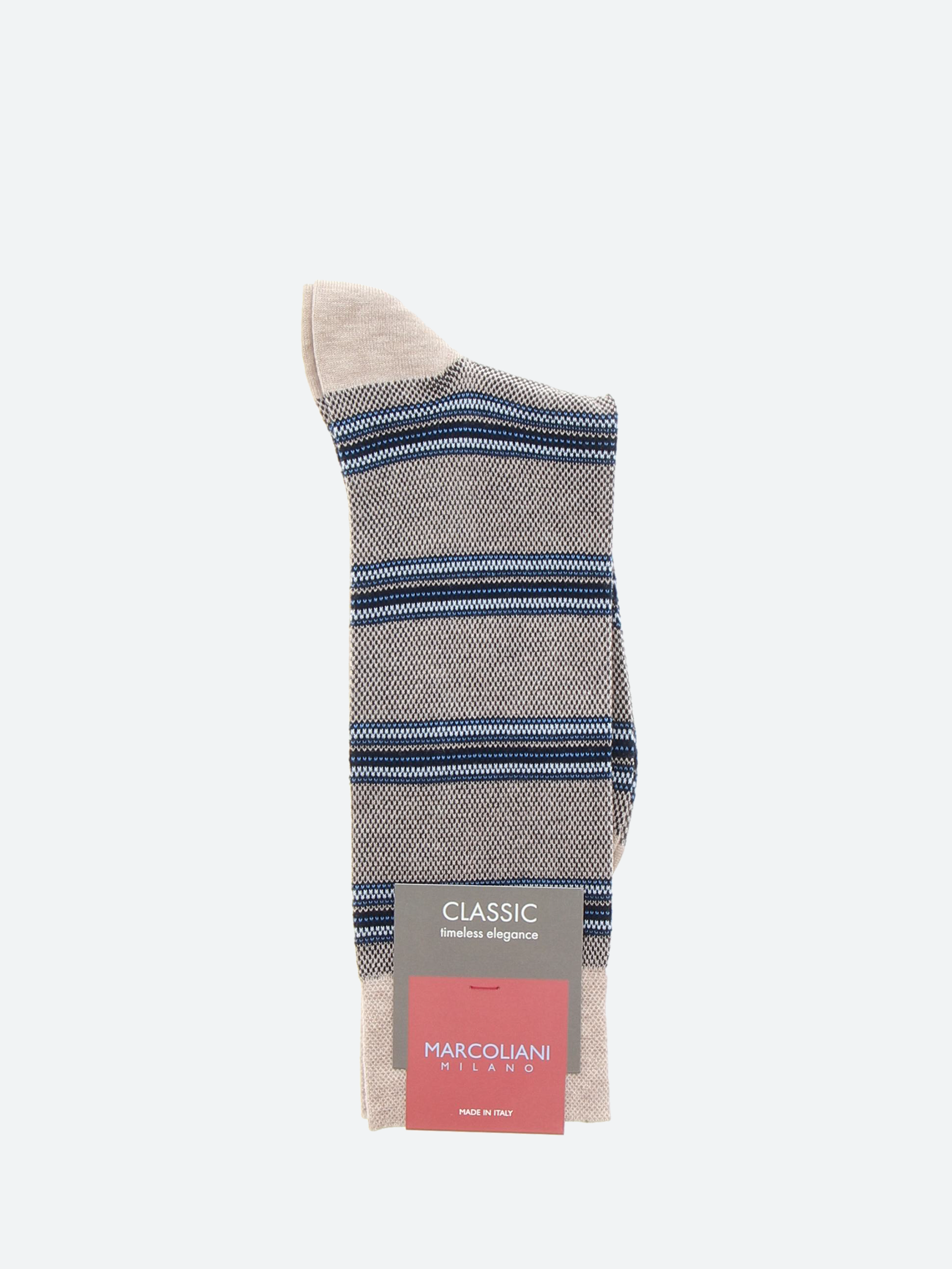 Pique Stripe Socks