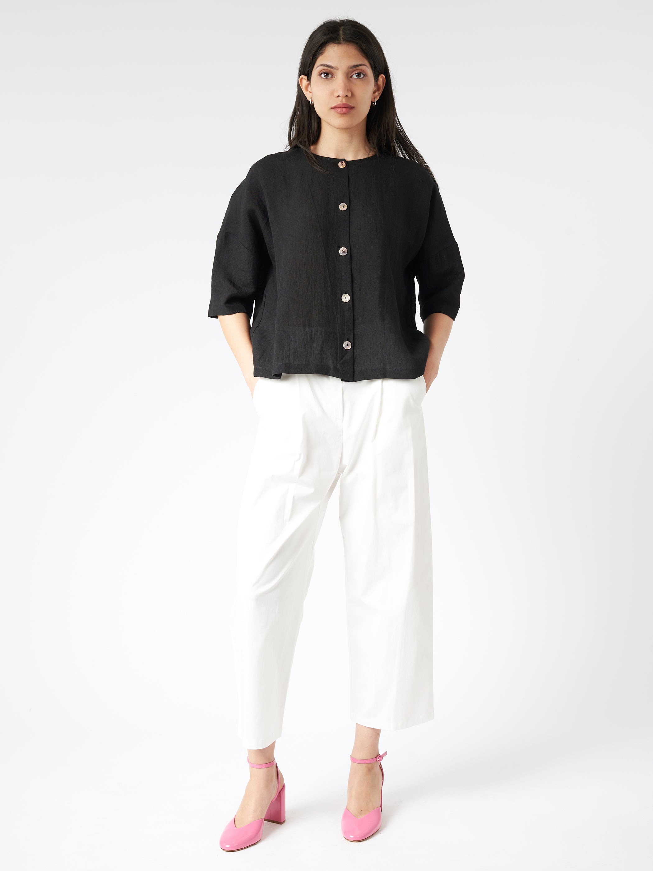 Pleated Trouser