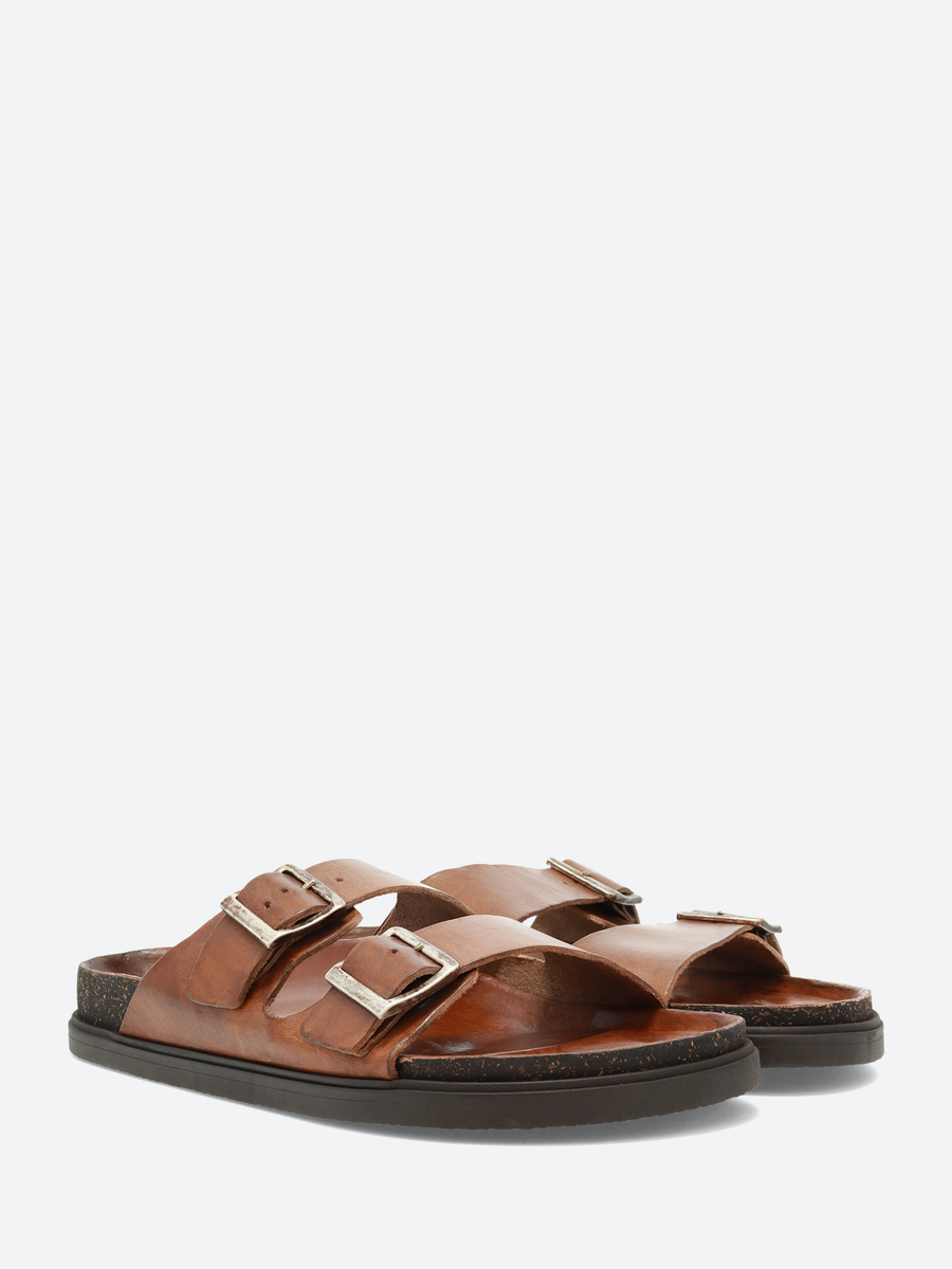 gravitypope Oliver Sandals in Mogano Tcapo - Main Image