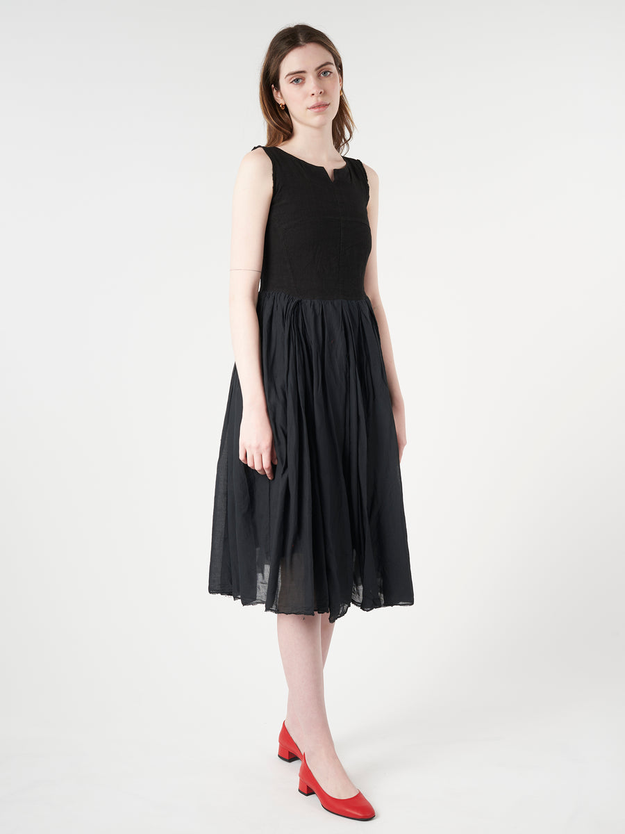 24ss H+ HANNOH WESSEL DRESS Reana ワンピース H+ HANNOH WESSEL アッシュプリュスアノーヴェセル : DRESS