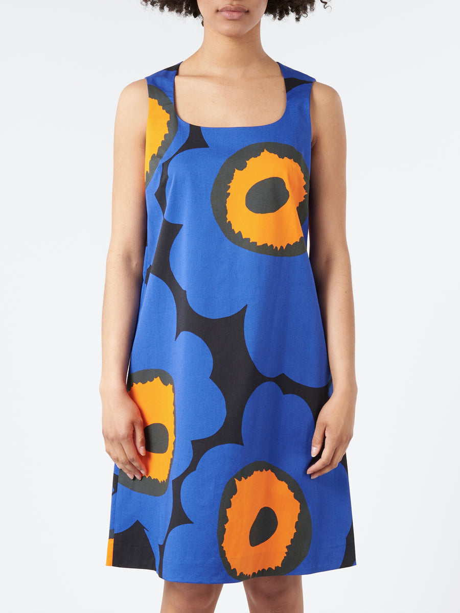 24AW■marimekko■Dekadi Unikko コットントリコットドレス 24AW□marimekko□Dekadi Unikko コットンリブニットドレス
