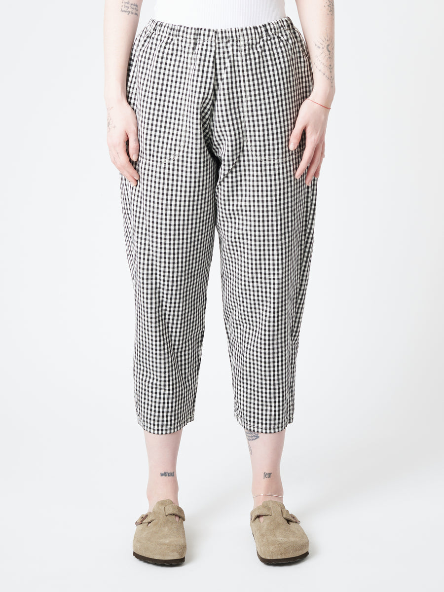 Easy Pants in Black/White Gingham – gravitypope