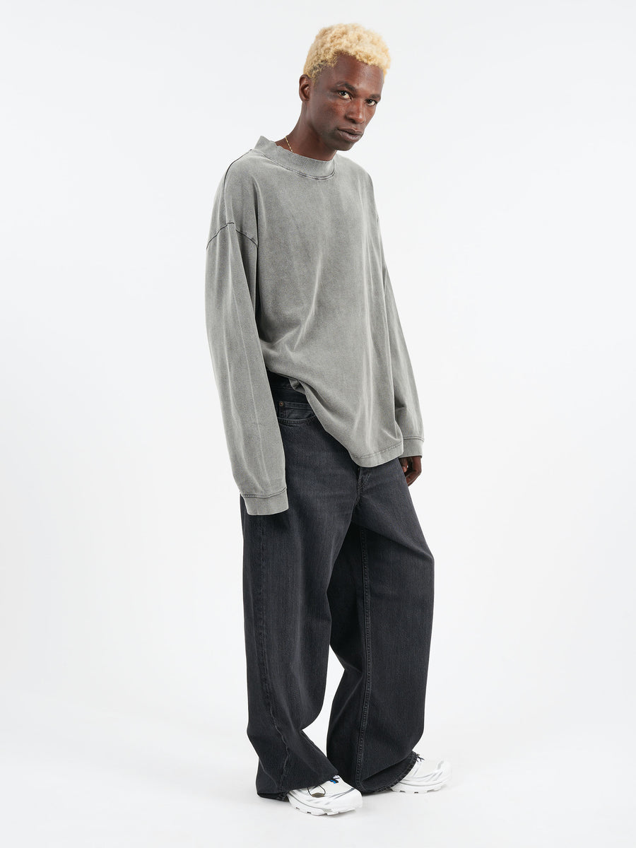 midorikawa デニム needles our legacy acne 2021M distressed wide-leg jeans in blue - Acne Studios