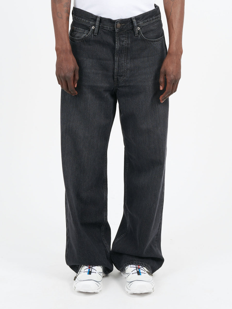 Acne Studios - 1981M Baggy Fit Jeans in Vintage Black