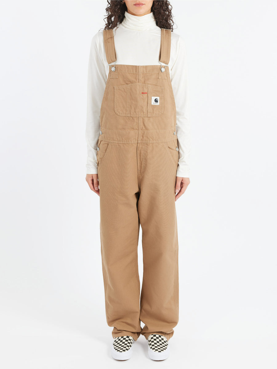美品Carhartt WIP BIB OVERALL 28×32 Carhartt WIP Double Knee Bib Overall Brown | BSTN Store