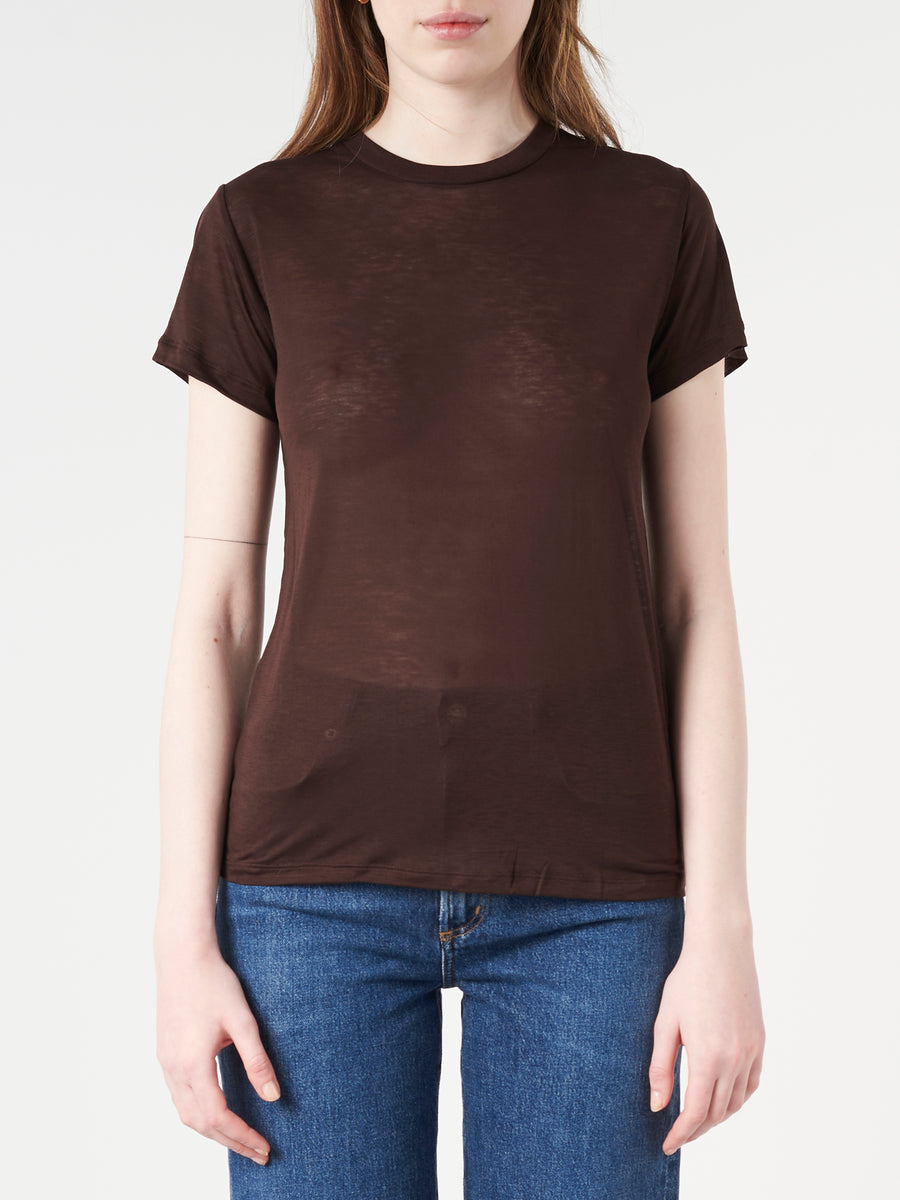 【新品タグ付】BASERANGE LOOSE TEE bamboo JERSEY Loose Tee Shirt in Undyed | Bamboo lyocell | Baserange