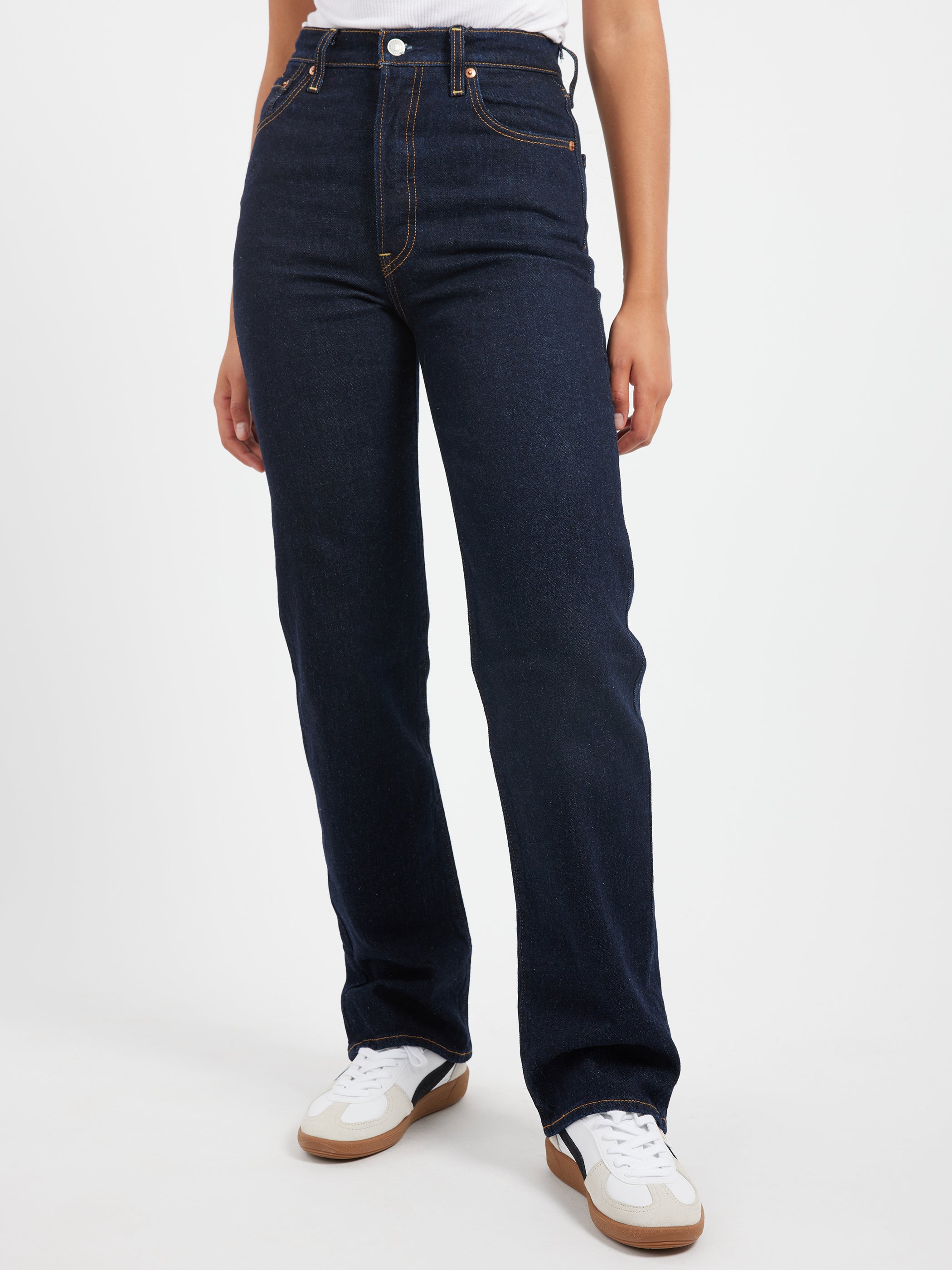 Ribcage Full Length Jeans