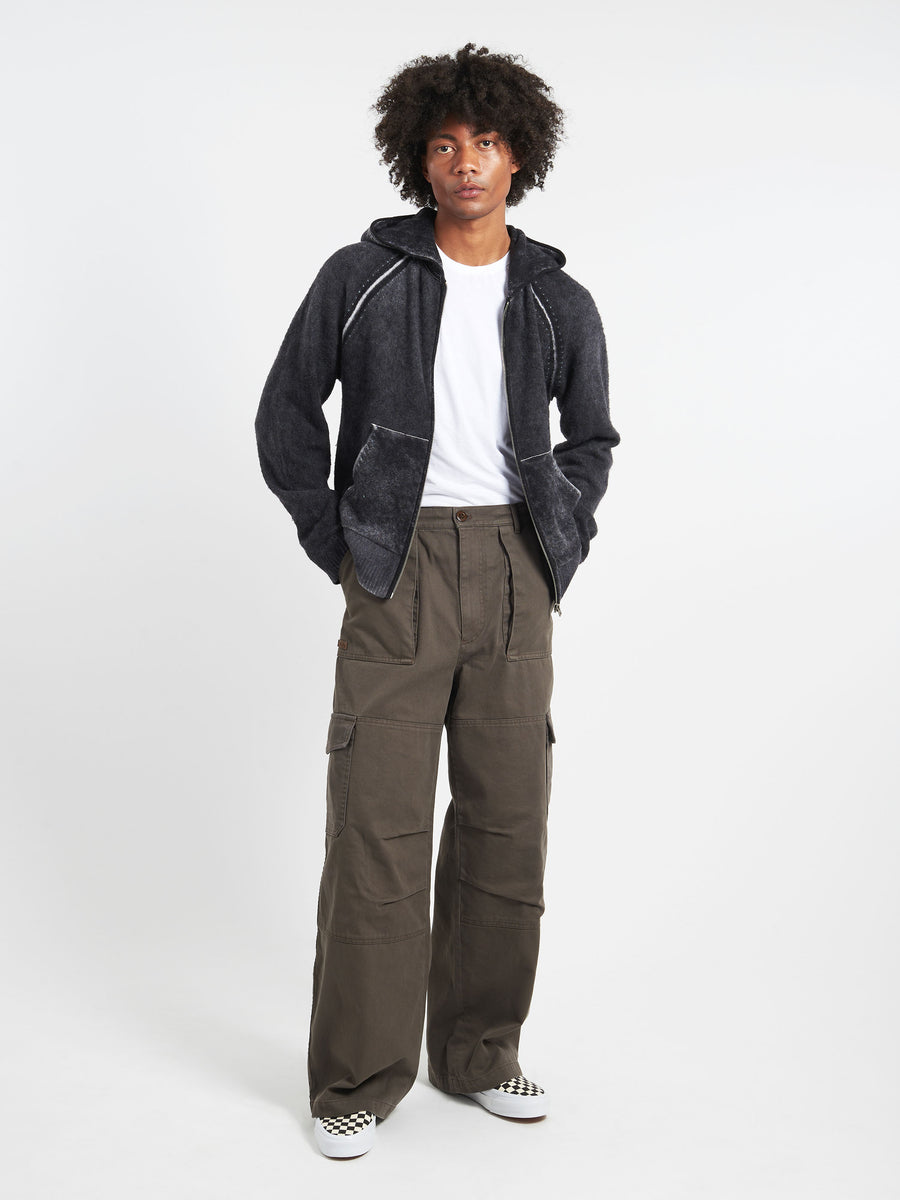 [ACNE STUDIOS]「Fupiter」パーカー Acne Studios - Kupiter Vintage Zip Up in Black – gravitypope