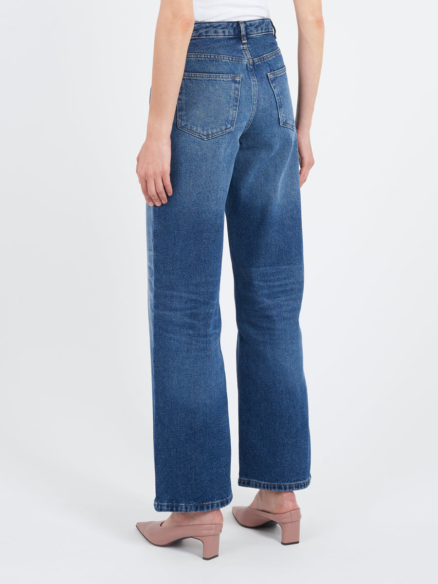 A.P.C. - Elisabeth Jean in Washed Indigo – gravitypope