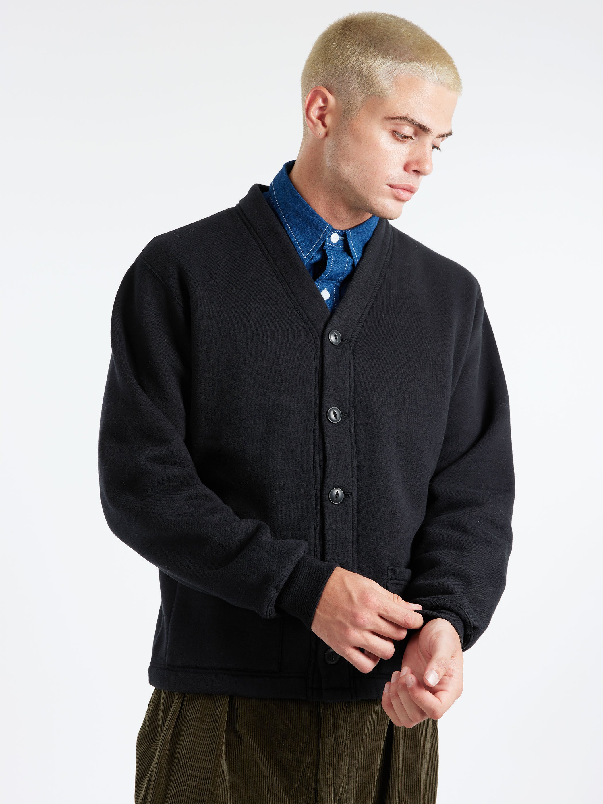 Sweat V Cardigan