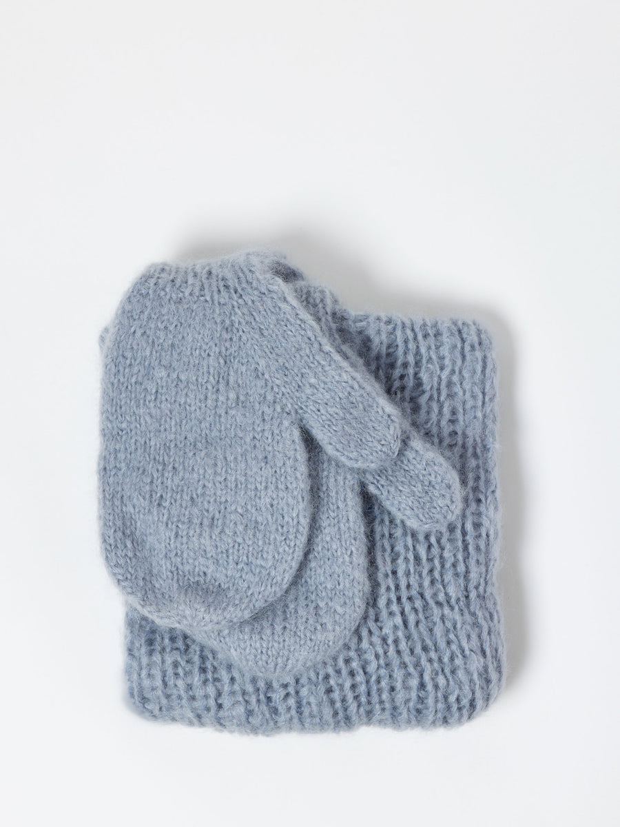 最終価格　rosa mosa MITTONS SCARF COMBO MITTENSSCARFCOMBO_Rust_fun2.