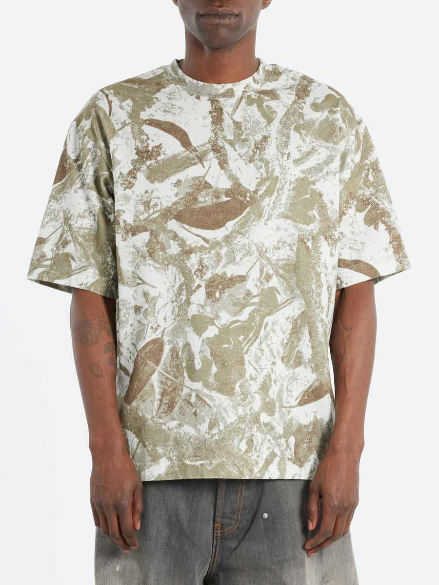 Acne Studios - Exford U Camo Vintage T-Shirt in Concrete – gravitypope