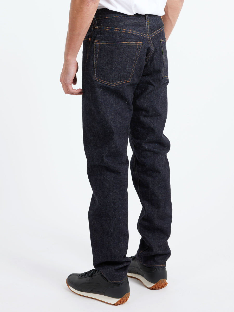 F.OB. Factory - F153 Selvedge Denim Tapered Jean in Dark Indigo