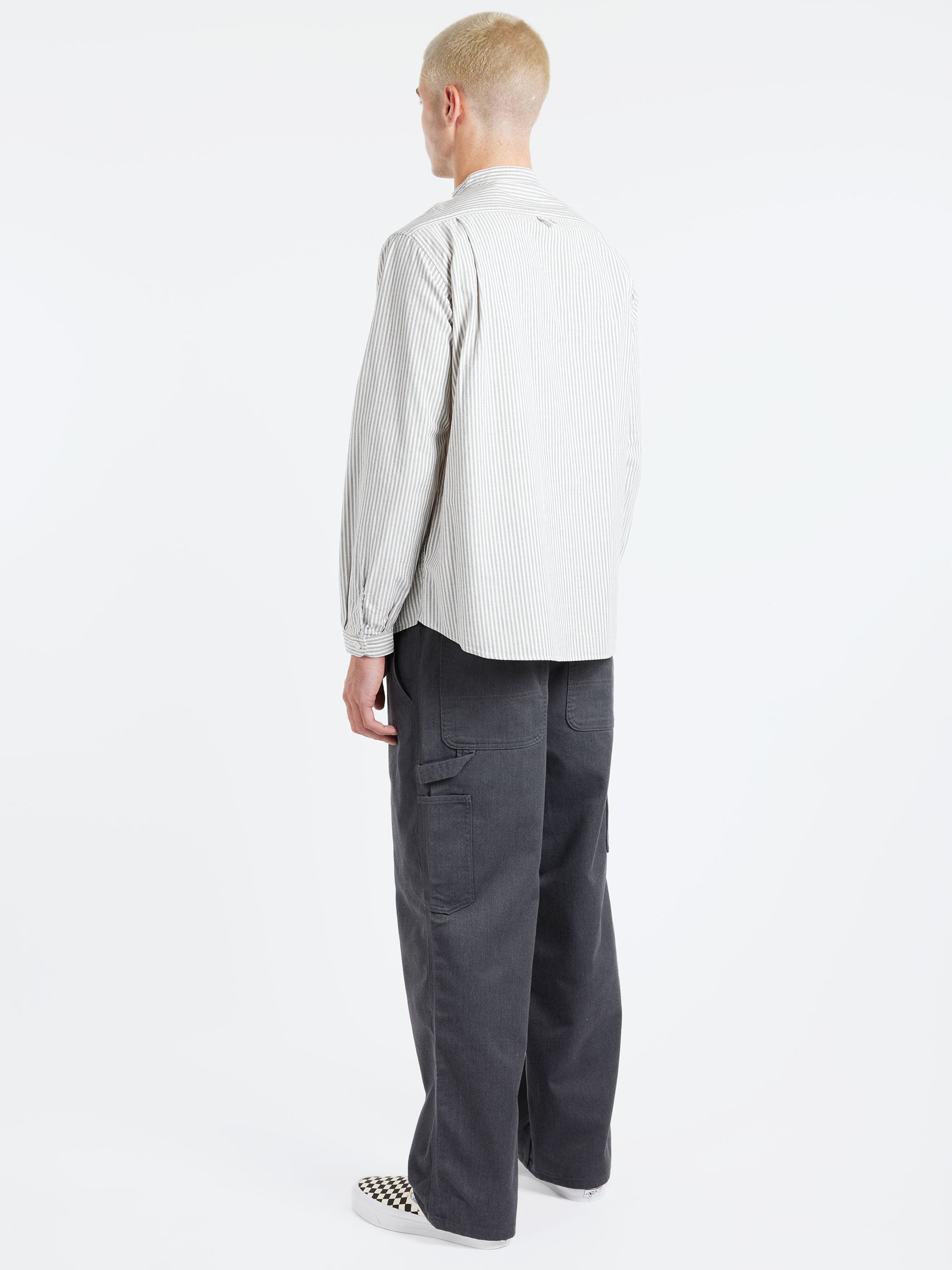 Oxford Band Collar L/S Shirt