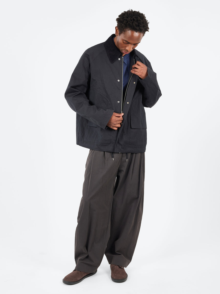Deres Patricia / floating linen jacket 黒 UNTWISTING LINEN CC BIAS CURVED CUT JACKET(XS Black): Yohji