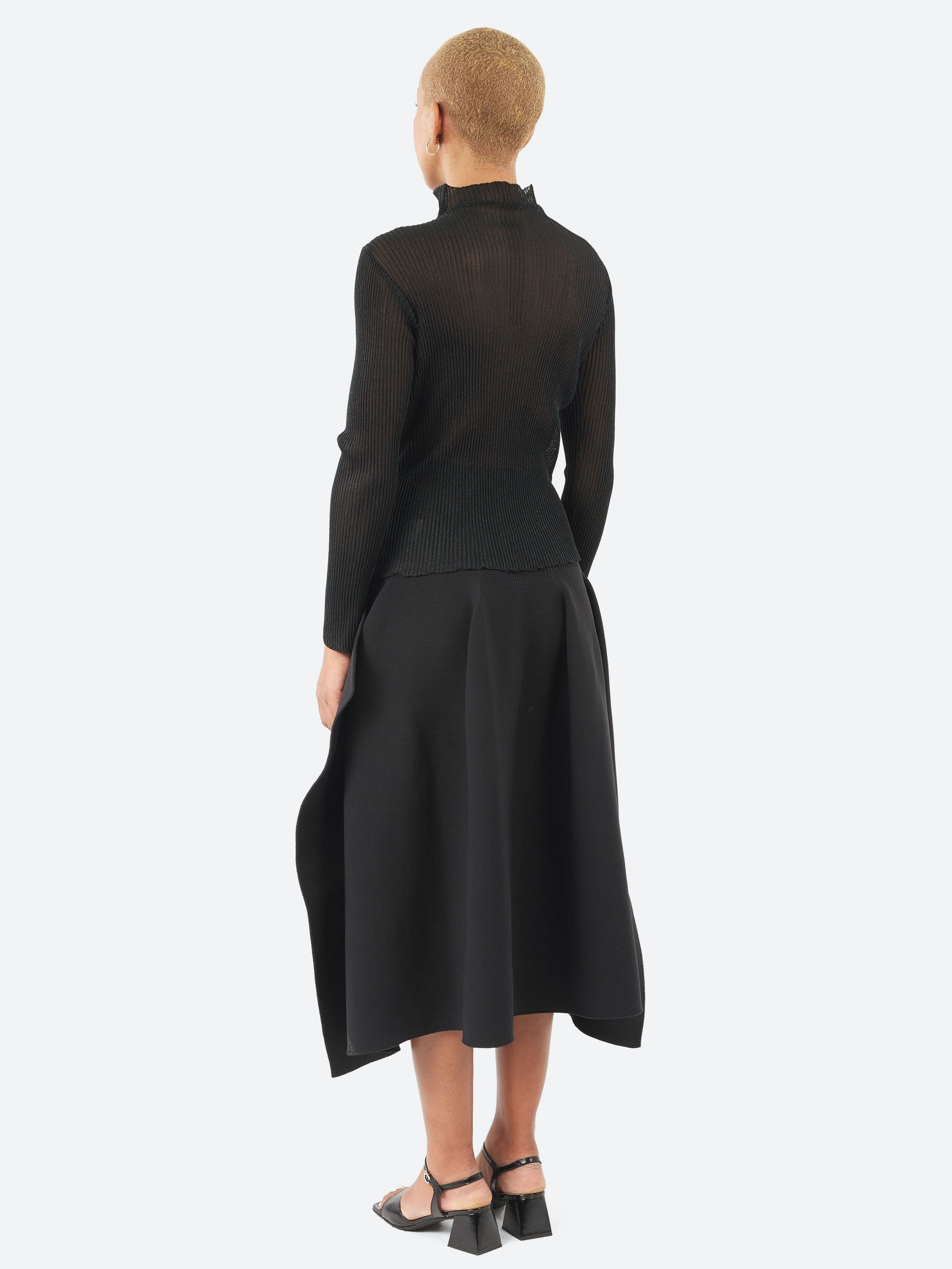 Hypha Lucent Glitter Long Sleeve Top