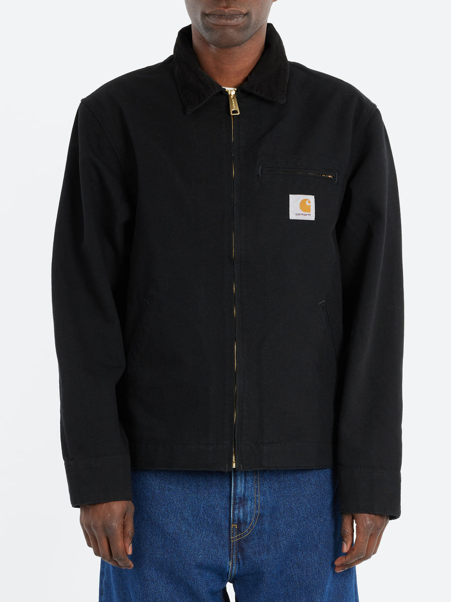 Carhartt WIP - Detroit Jacket (Spring) in Black Rinsed – gravitypope