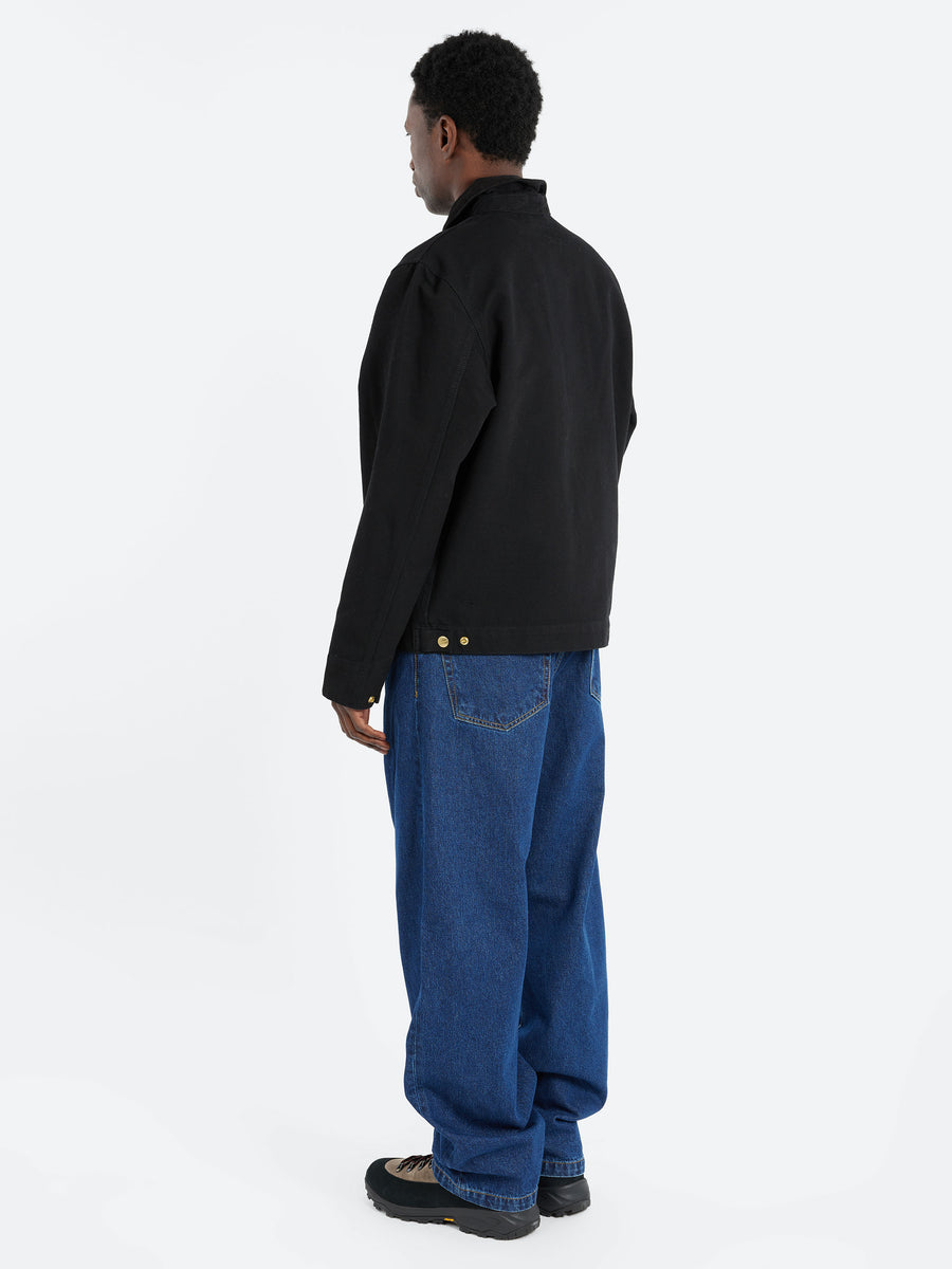 Carhartt WIP - Detroit Jacket (Spring) in Black Rinsed – gravitypope