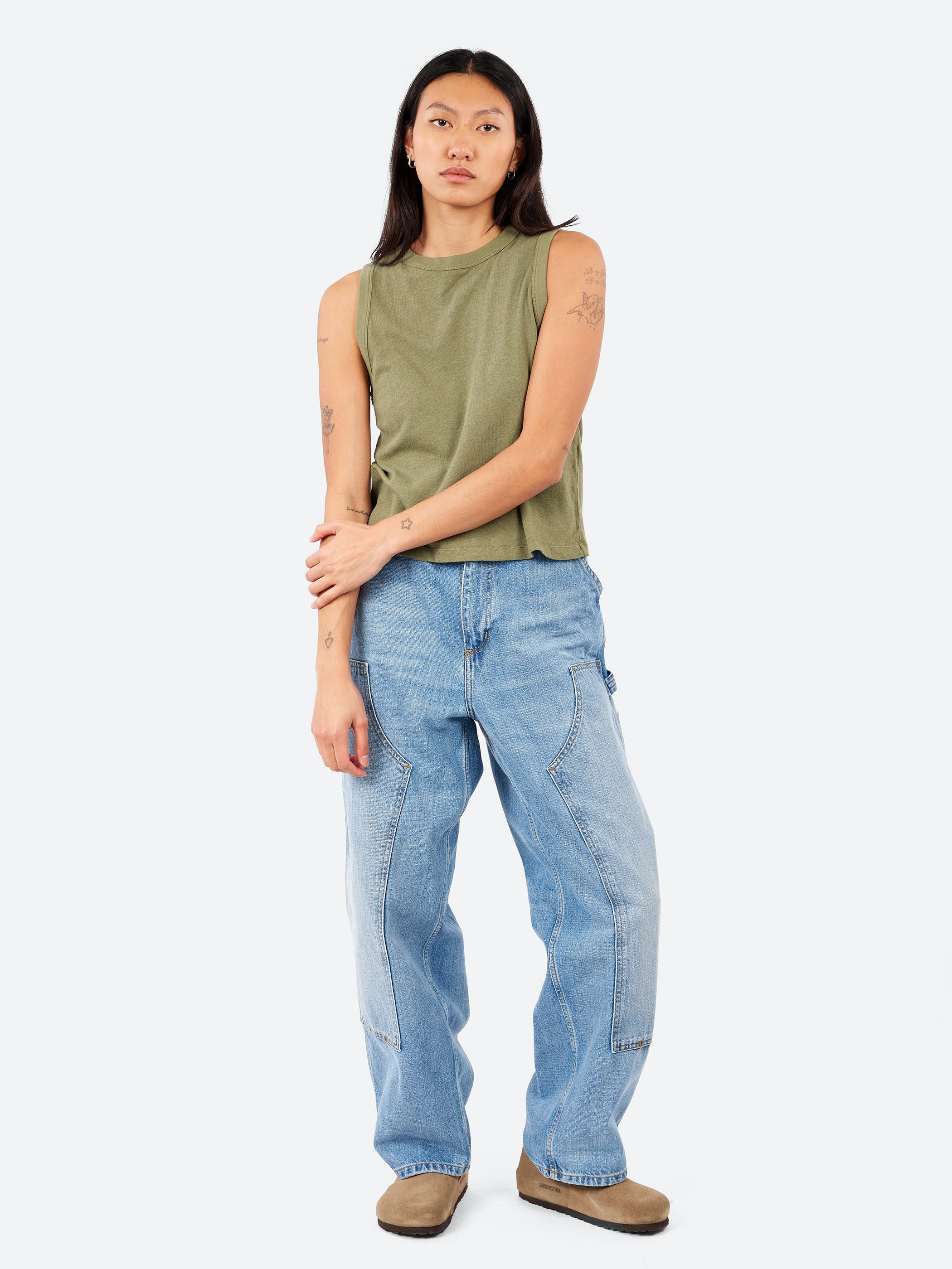 W' Brandon Double Knee Pant