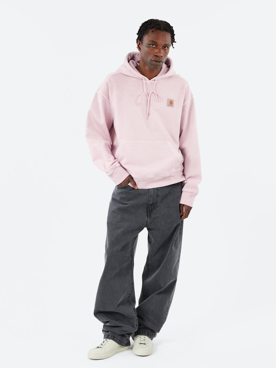 Carhartt WIP Hooded Nelson Sweatshirt in Hortensia Pink