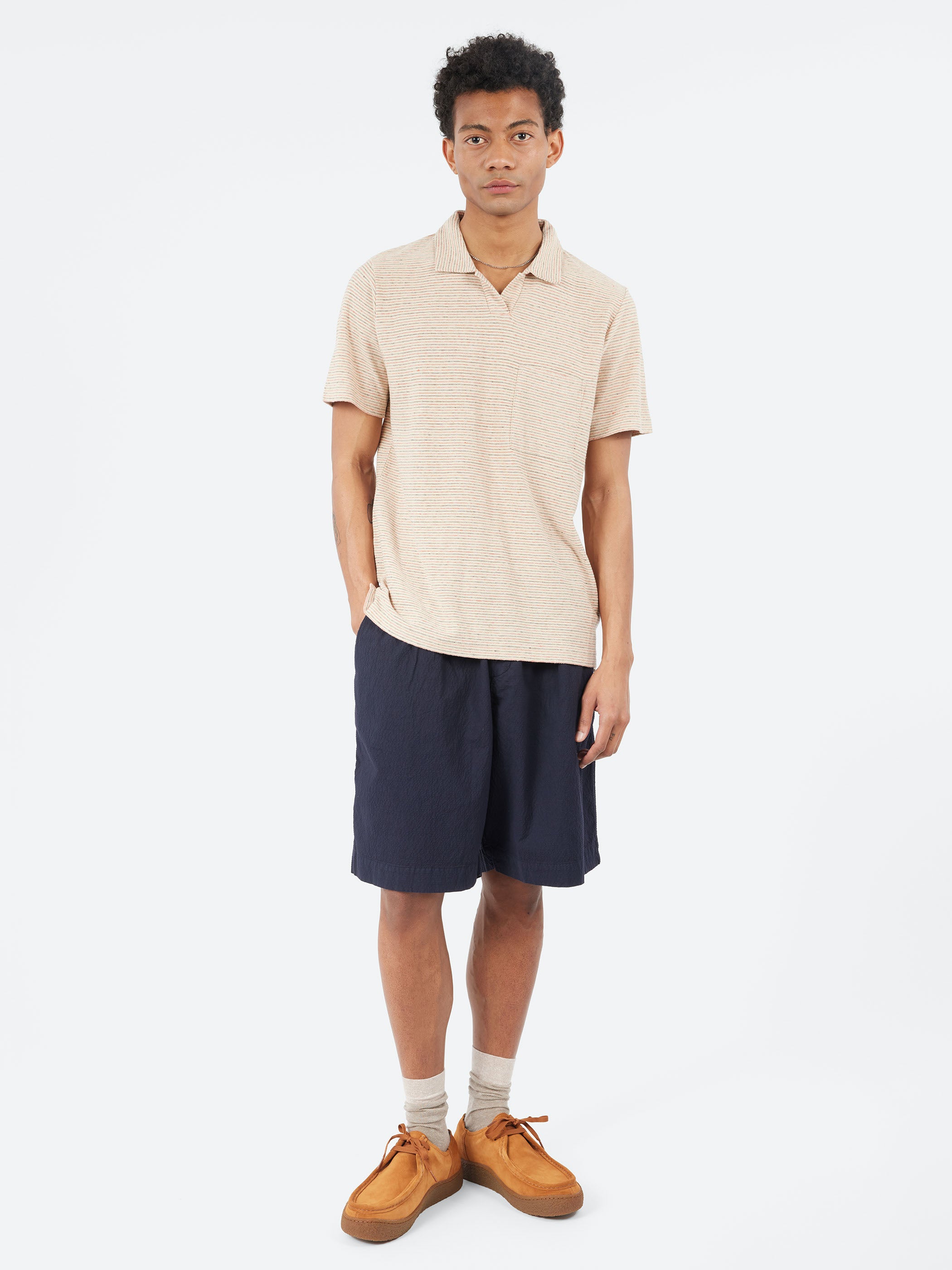 Pleated Track Short
