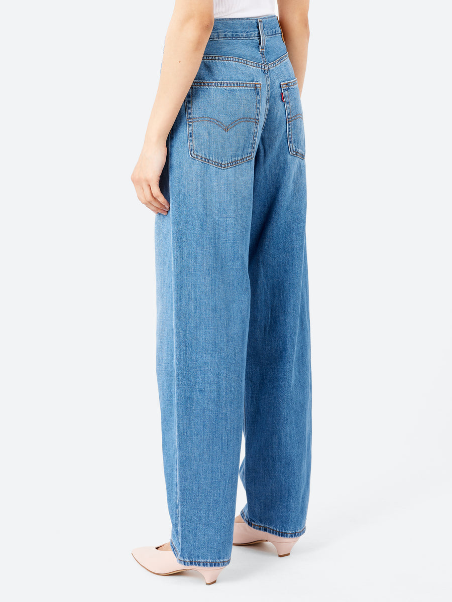 Levi's - Baggy Dad in Heavy Check (Medium Wash) – gravitypope