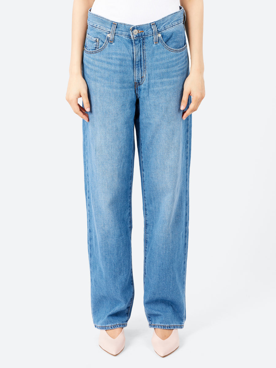 LEVI’S for JS BAGGY DAD SMU LONG 26 Levi's - Baggy Dad in Heavy Check (Medium Wash) – gravitypope