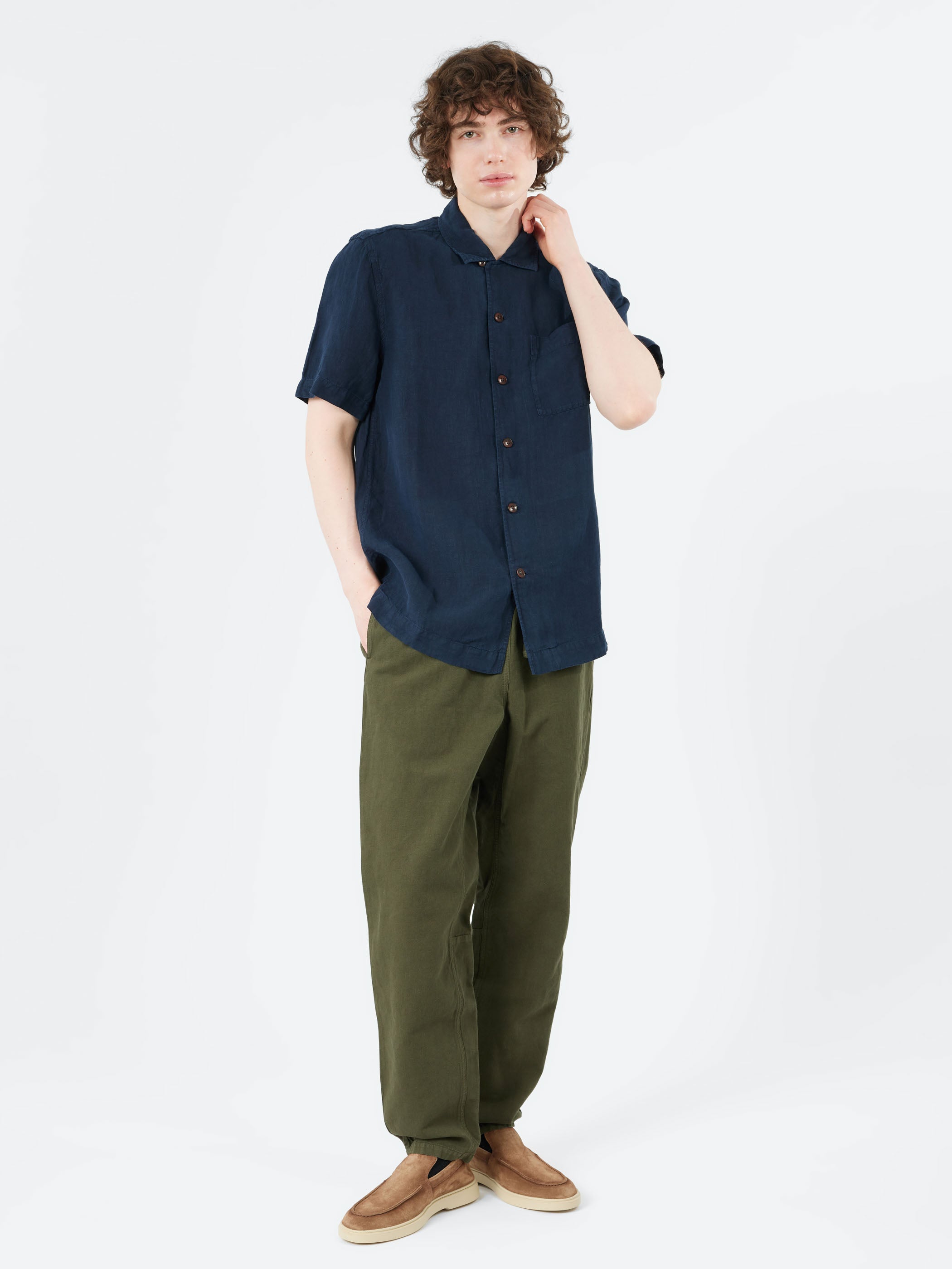 Alfie Herringbone Trousers