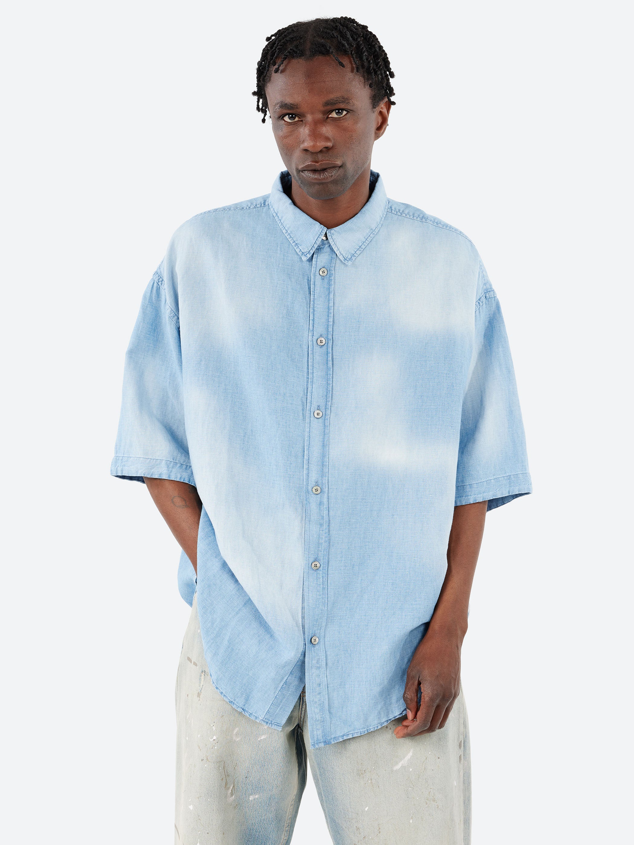 Button-Up Shirt Logo Stamp