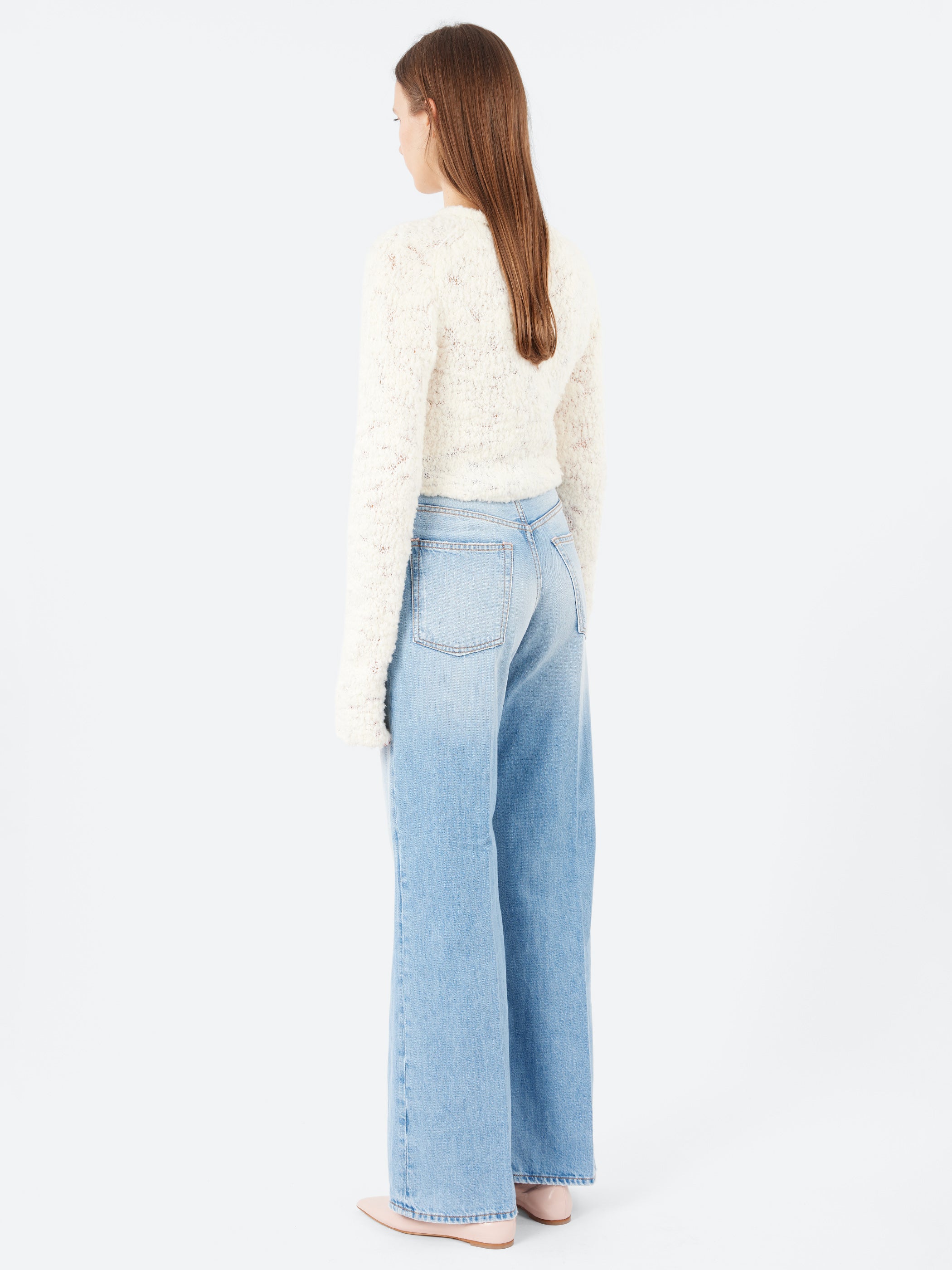 Bow Wool Cardigan