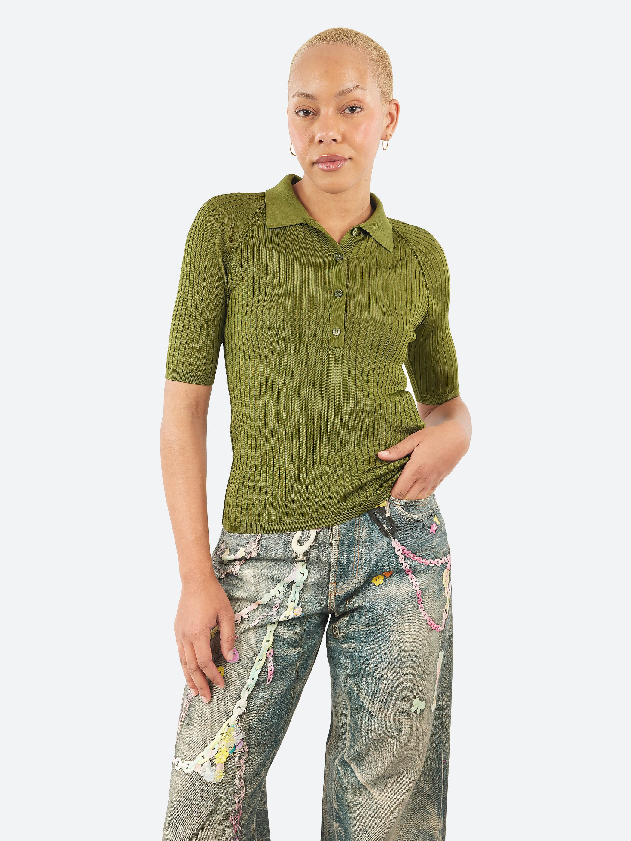 Polo Silk T-Shirt