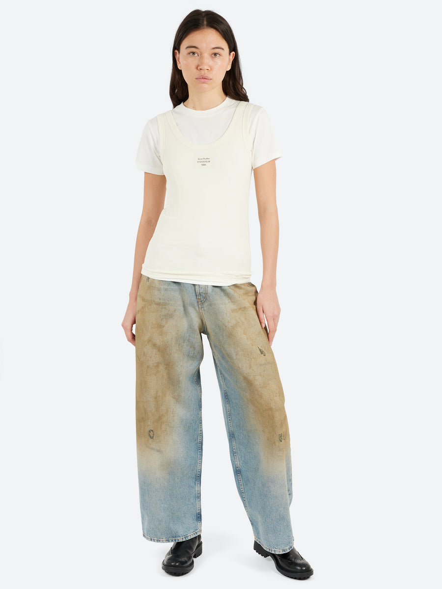Acne Studios - 2023F Super Baggy Fit Jeans in Mid Blue – gravitypope