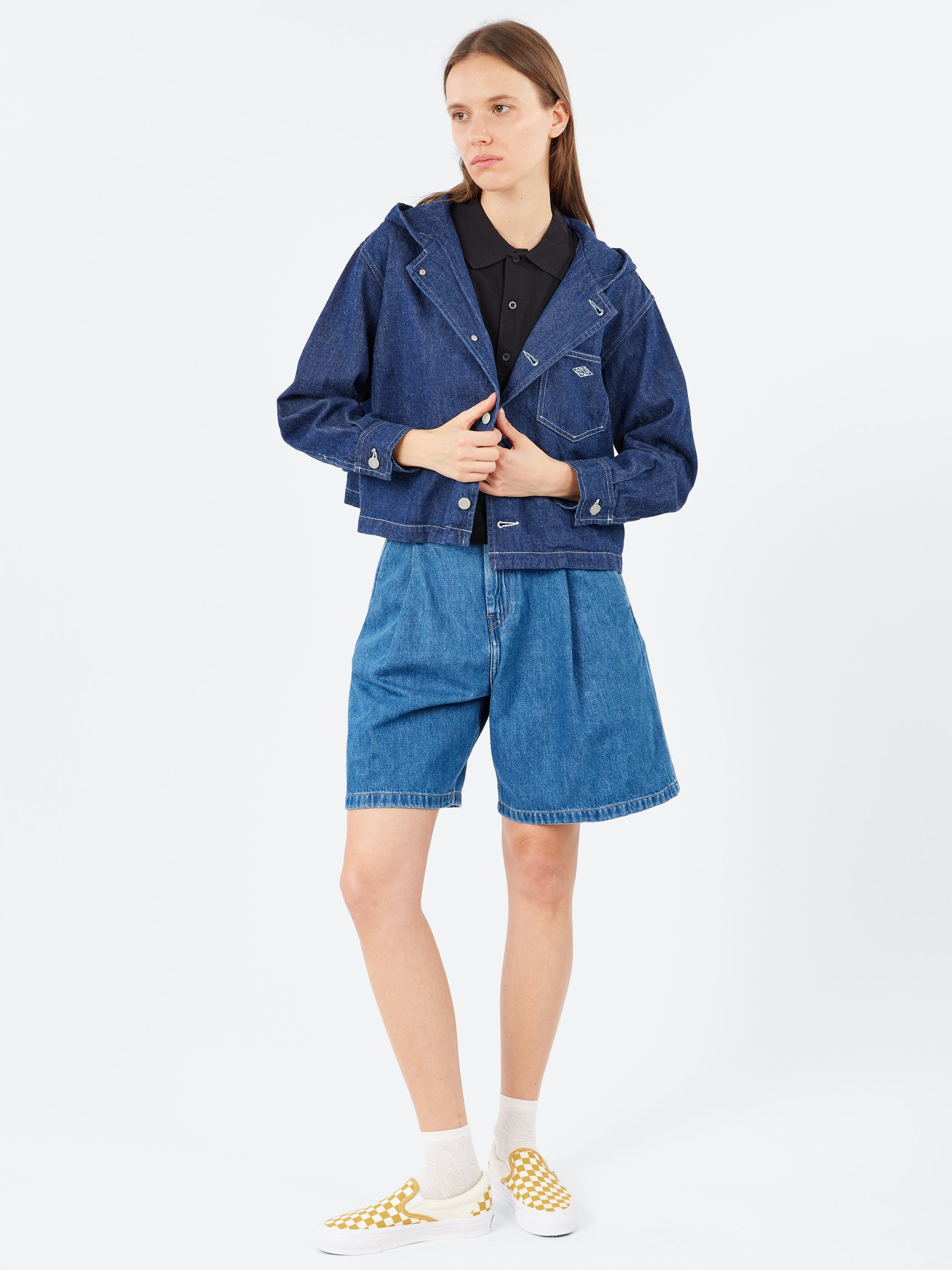 Short Hooded Jacket