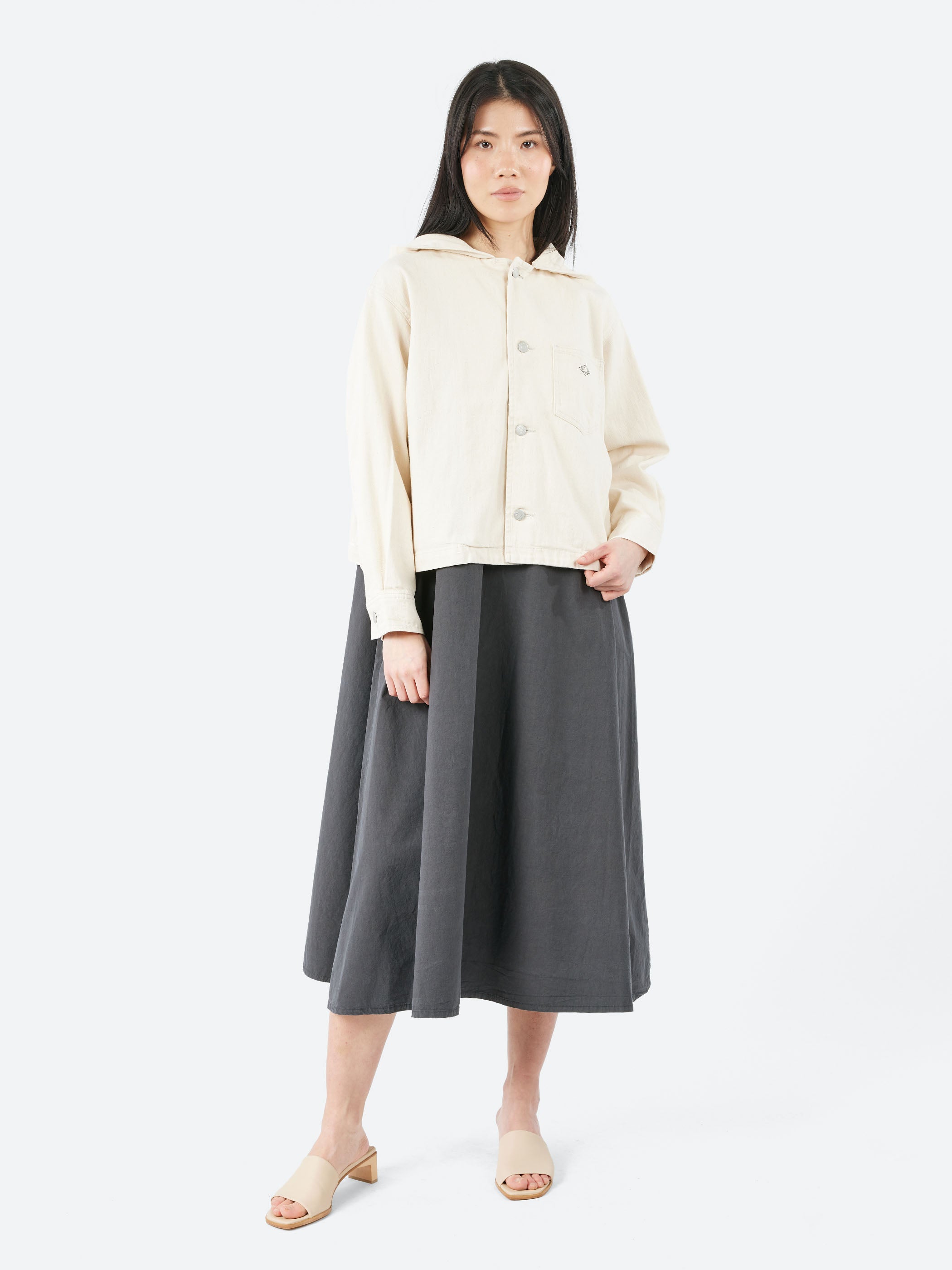Short Hooded Jacket