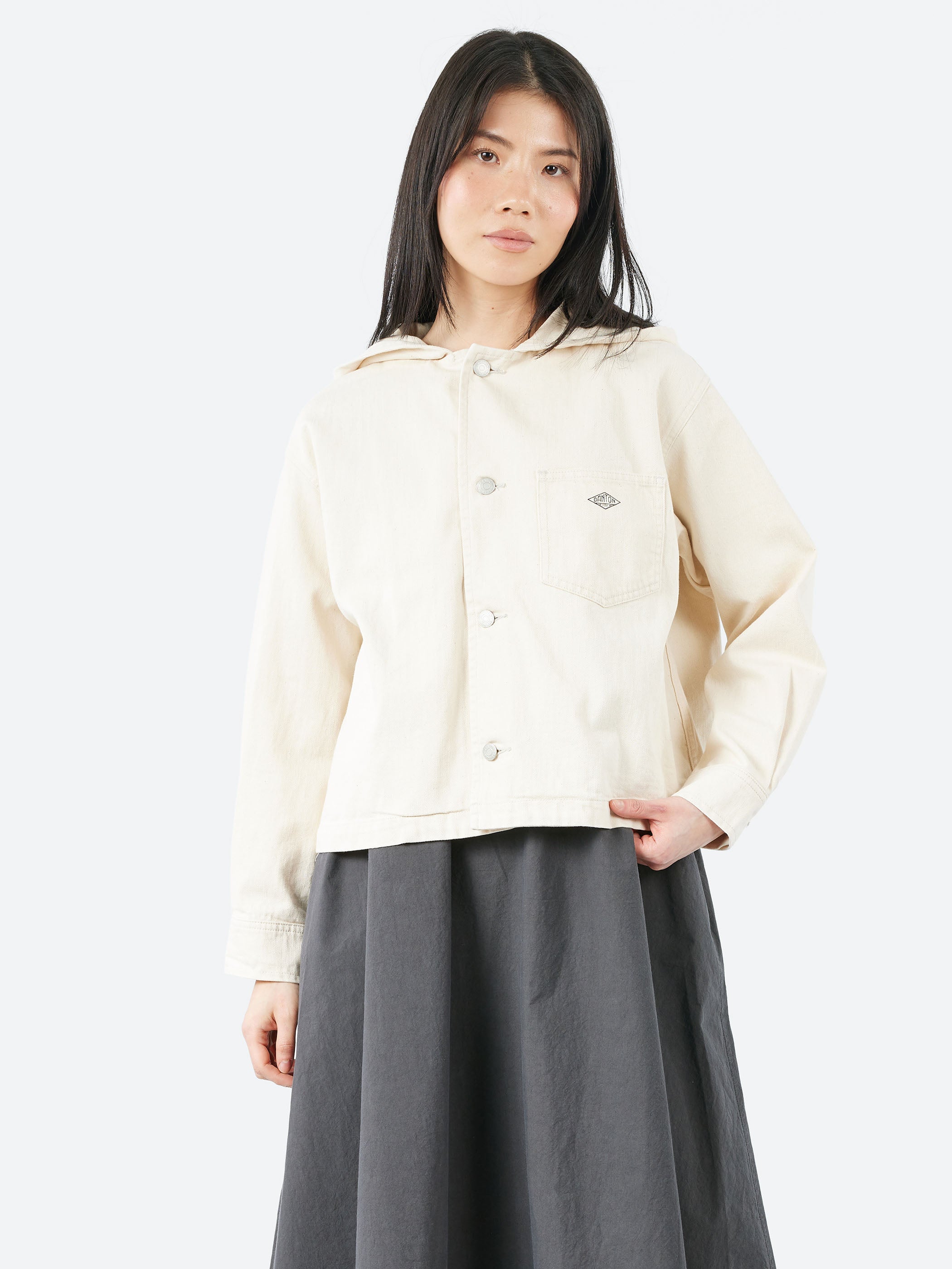 Short Hooded Jacket