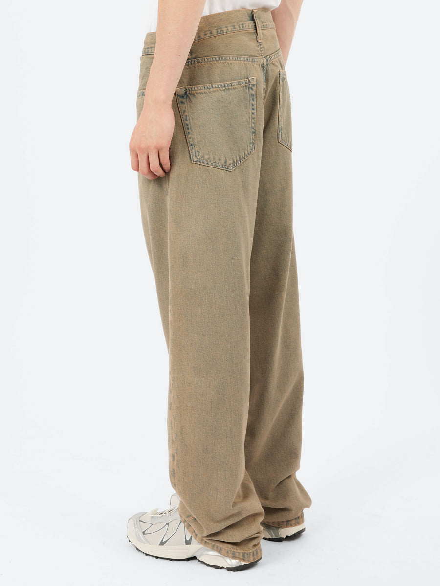 Carhartt WIP - Landon Pant in Blue and Leather – gravitypope