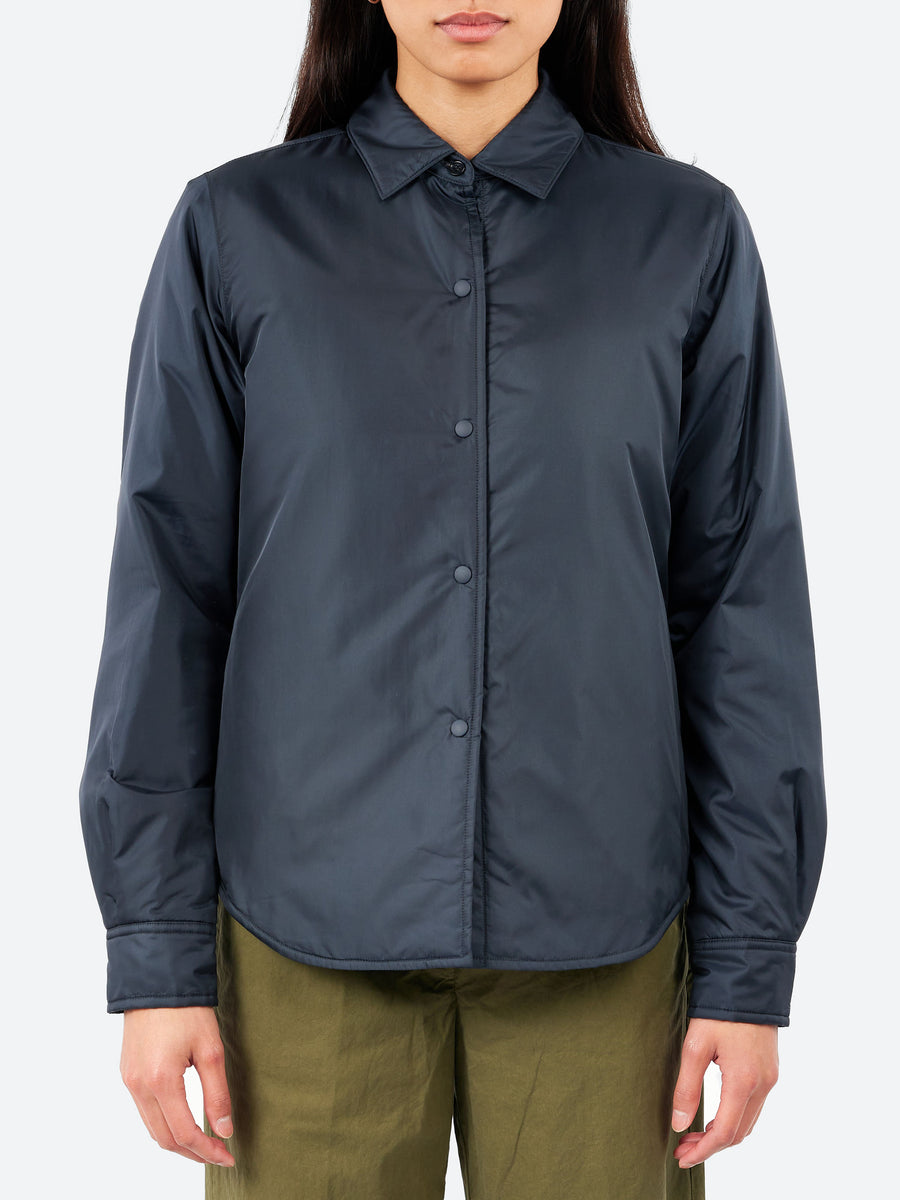 ジャケット・アウター ASPESI Sheridan Navy Nylon Trench Coat Women's Coats and Trench Coats – ASPESI