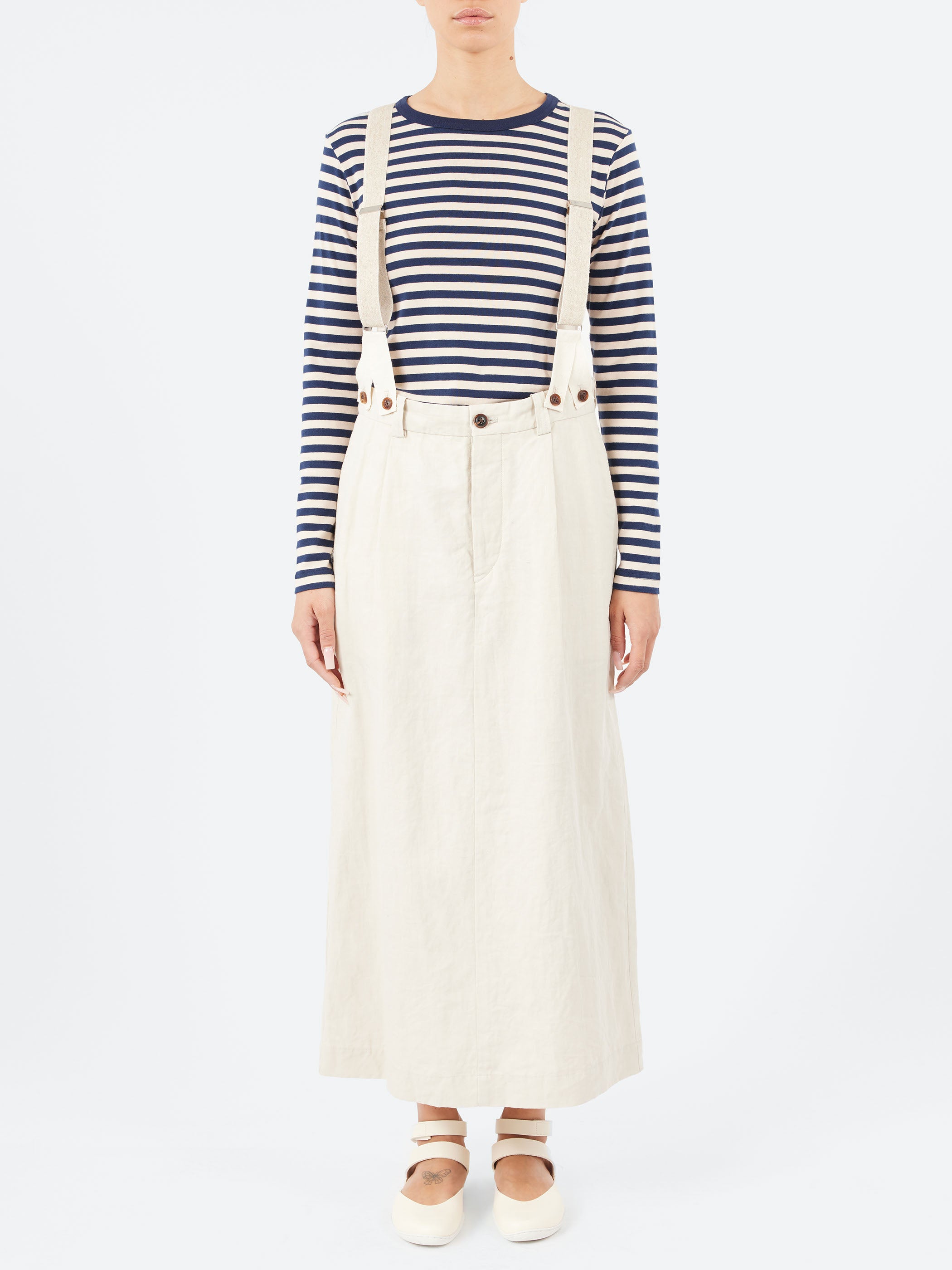 Braces Work Skirt